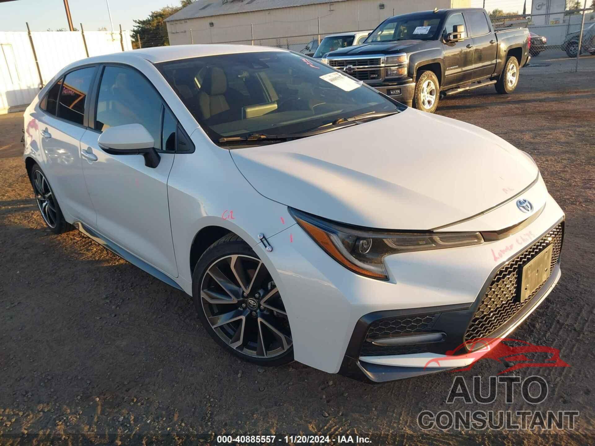 TOYOTA COROLLA 2020 - 5YFS4RCE5LP046541