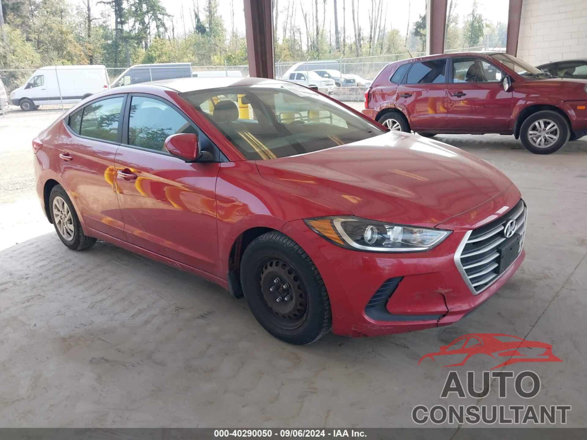 HYUNDAI ELANTRA 2017 - 5NPD74LFXHH091233