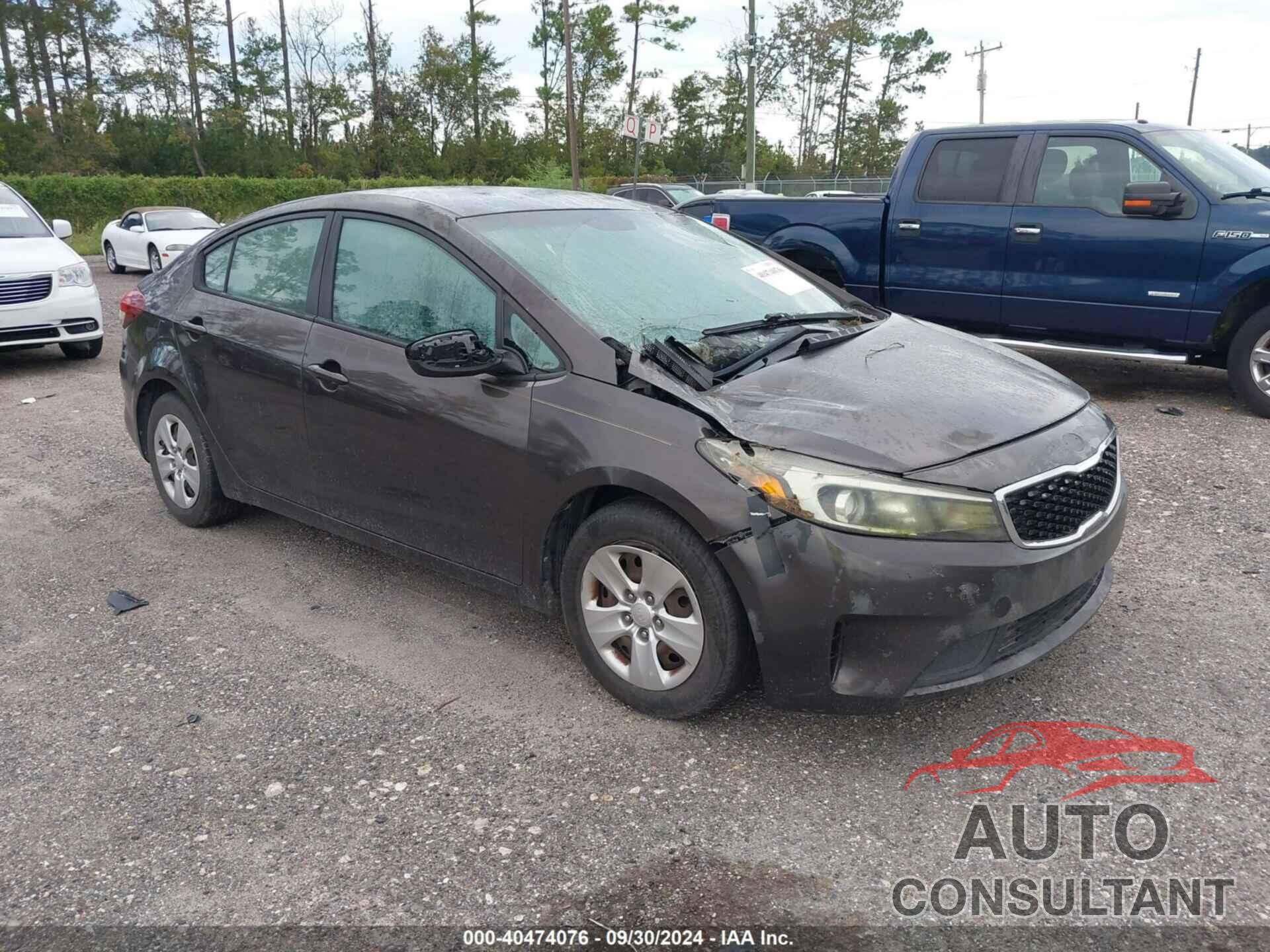 KIA FORTE 2017 - 3KPFK4A71HE013950