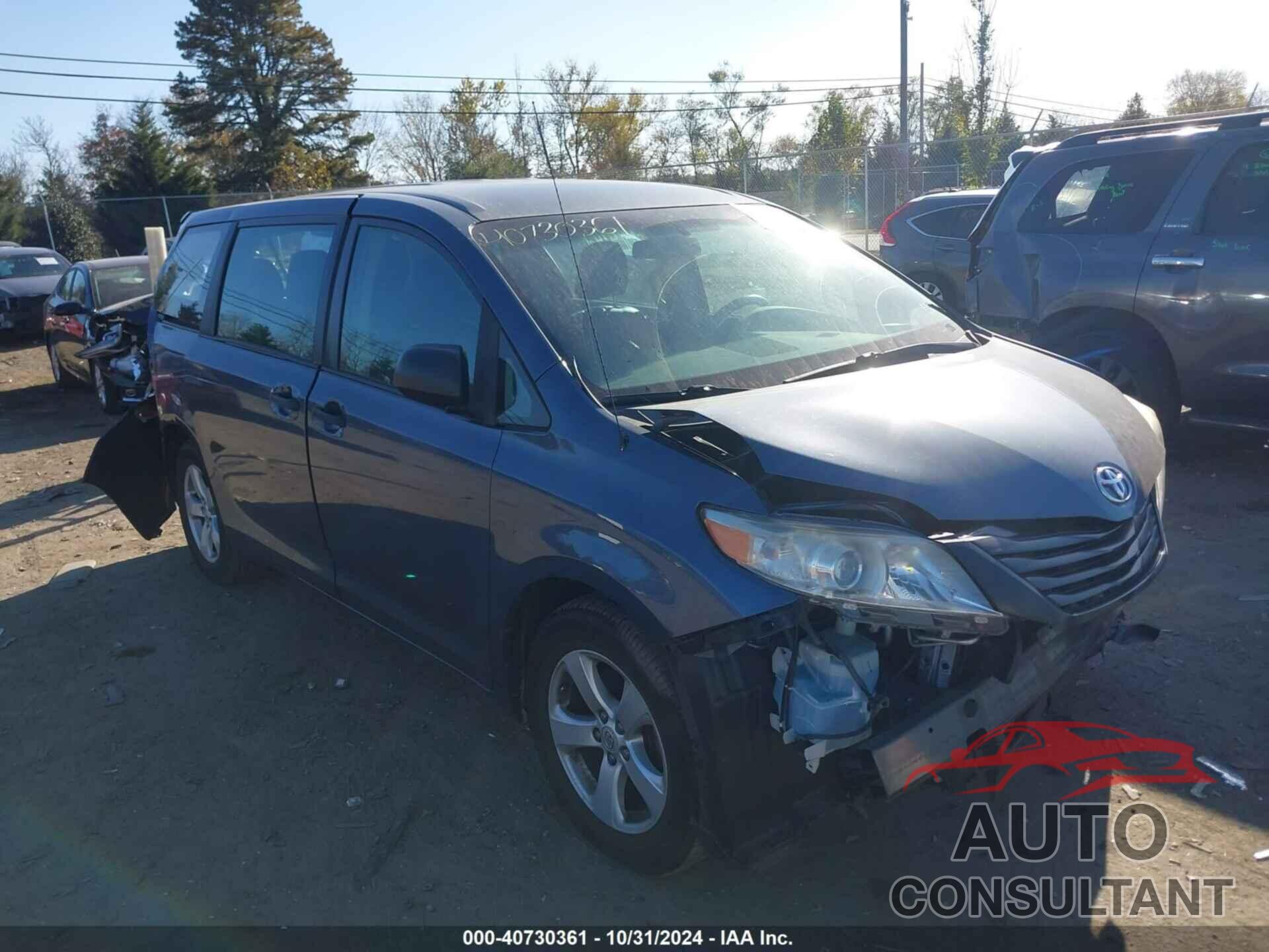 TOYOTA SIENNA 2014 - 5TDZK3DCXES416598