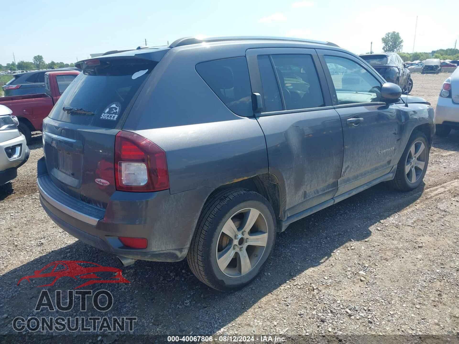 JEEP COMPASS 2016 - 1C4NJCEA3GD760948