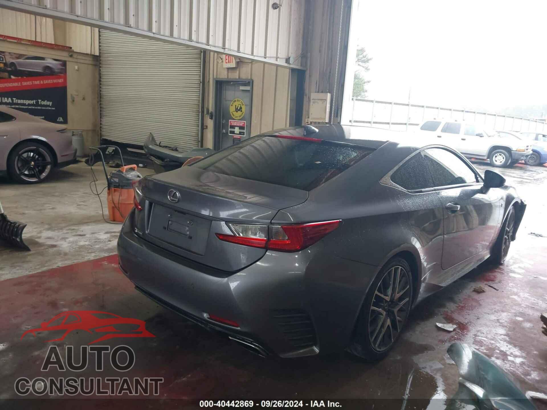 LEXUS RC 2016 - JTHHA5BC8G5003602