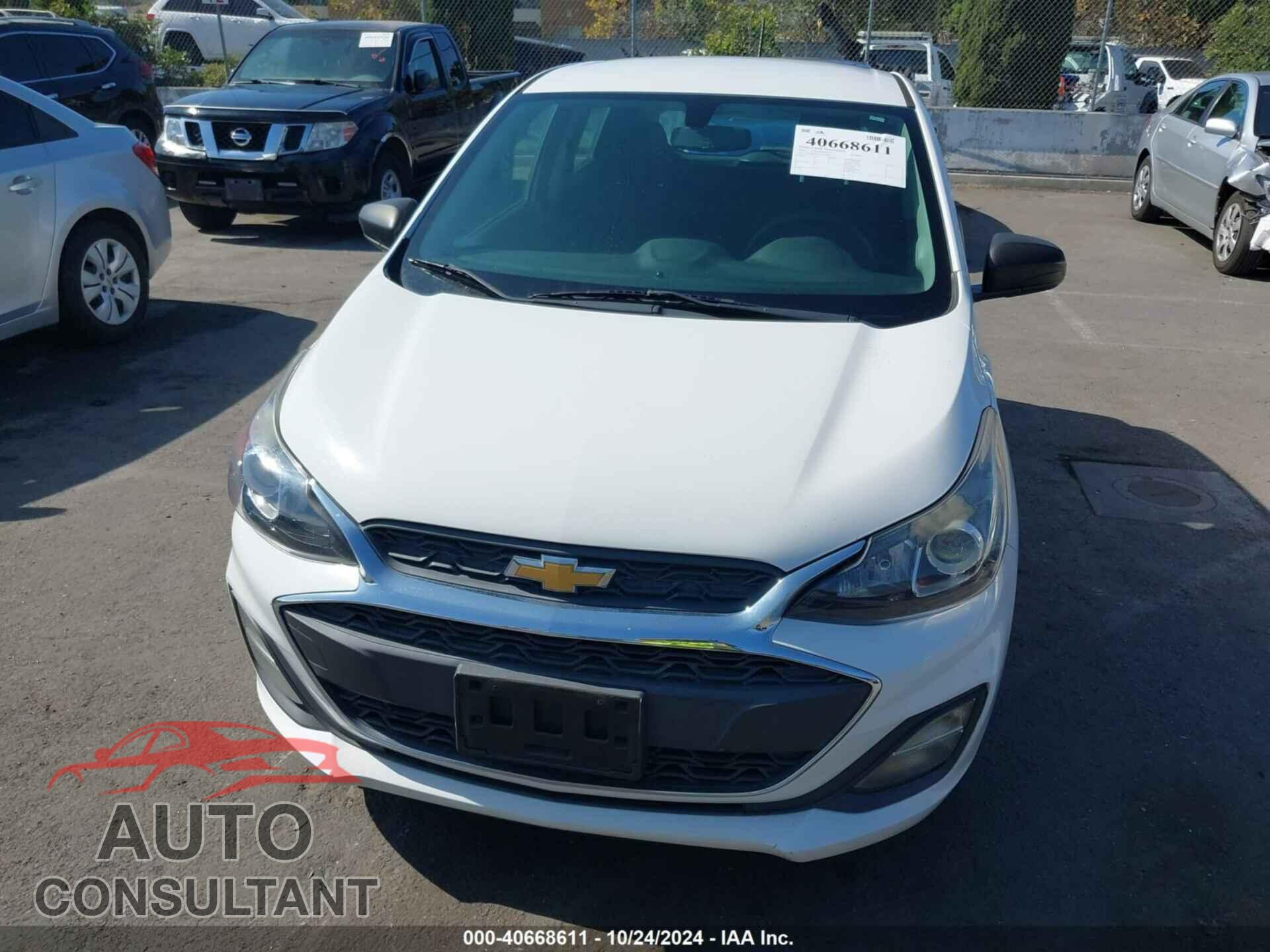 CHEVROLET SPARK 2020 - KL8CB6SAXLC456440