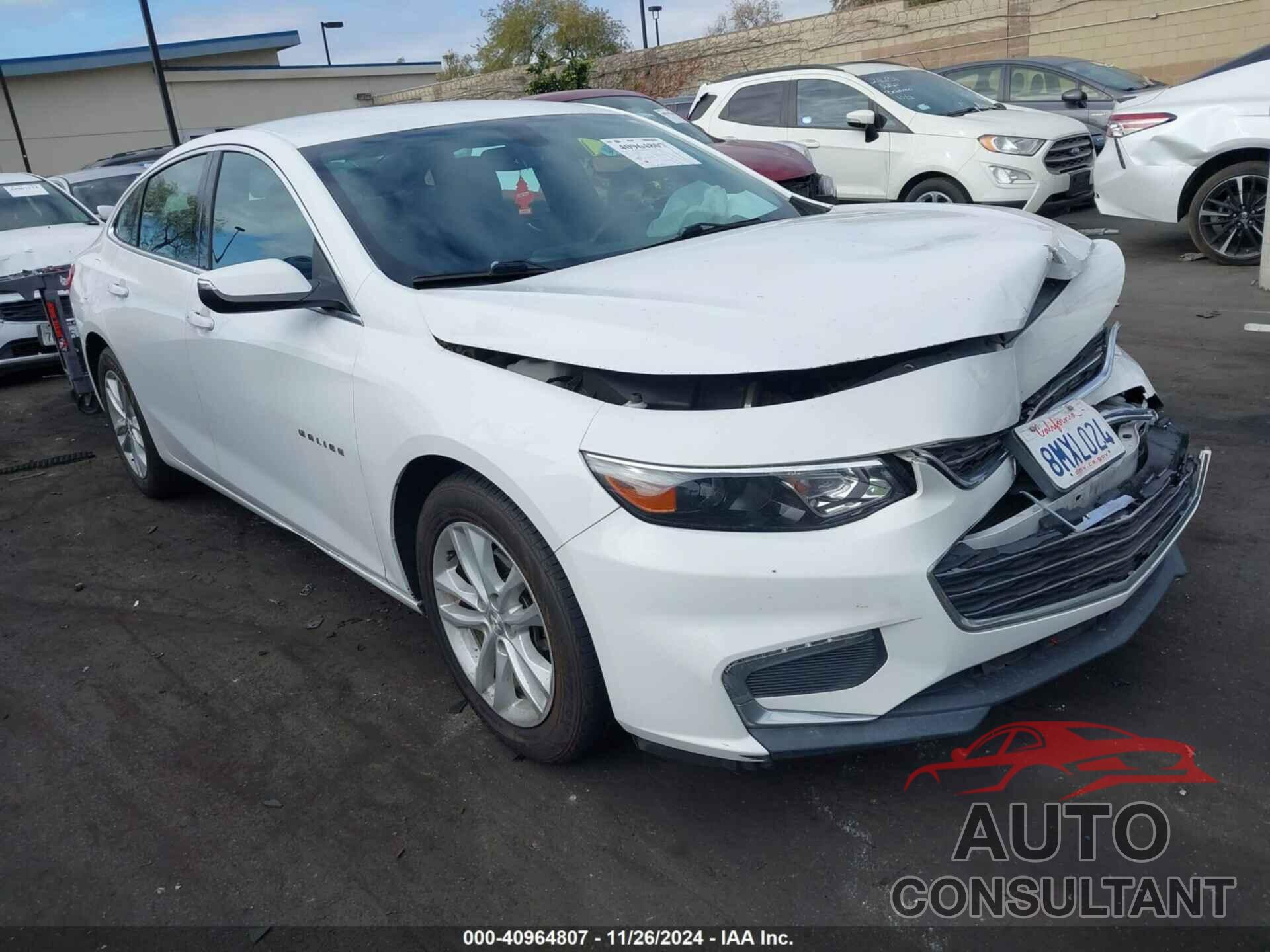 CHEVROLET MALIBU 2018 - 1G1ZD5ST6JF174226