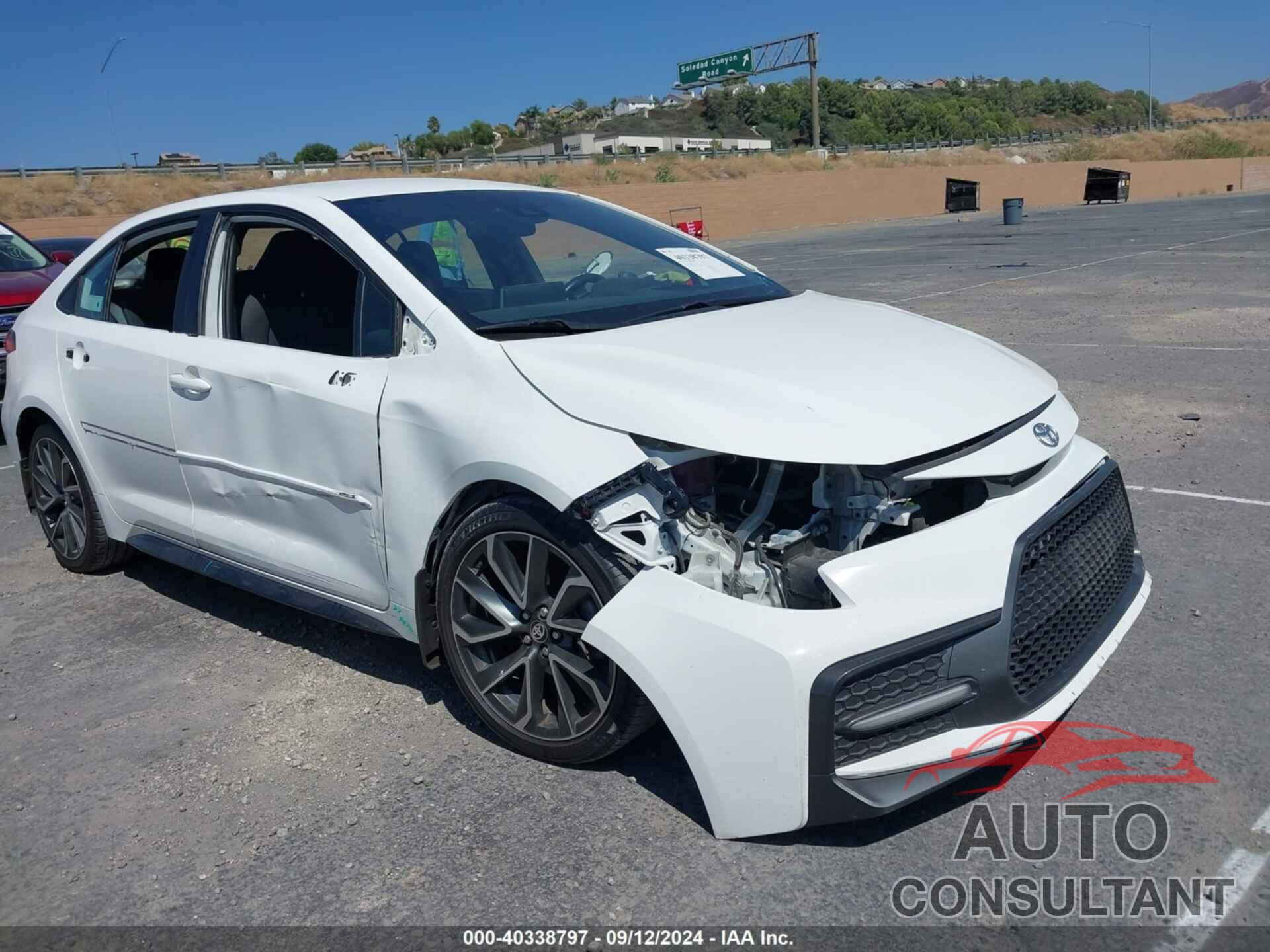 TOYOTA COROLLA 2021 - 5YFS4MCE9MP084682