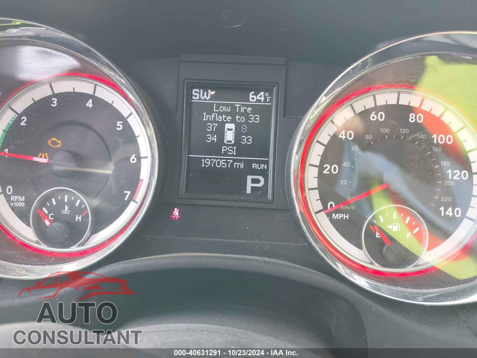 DODGE DURANGO 2013 - 1C4RDJDG9DC674211