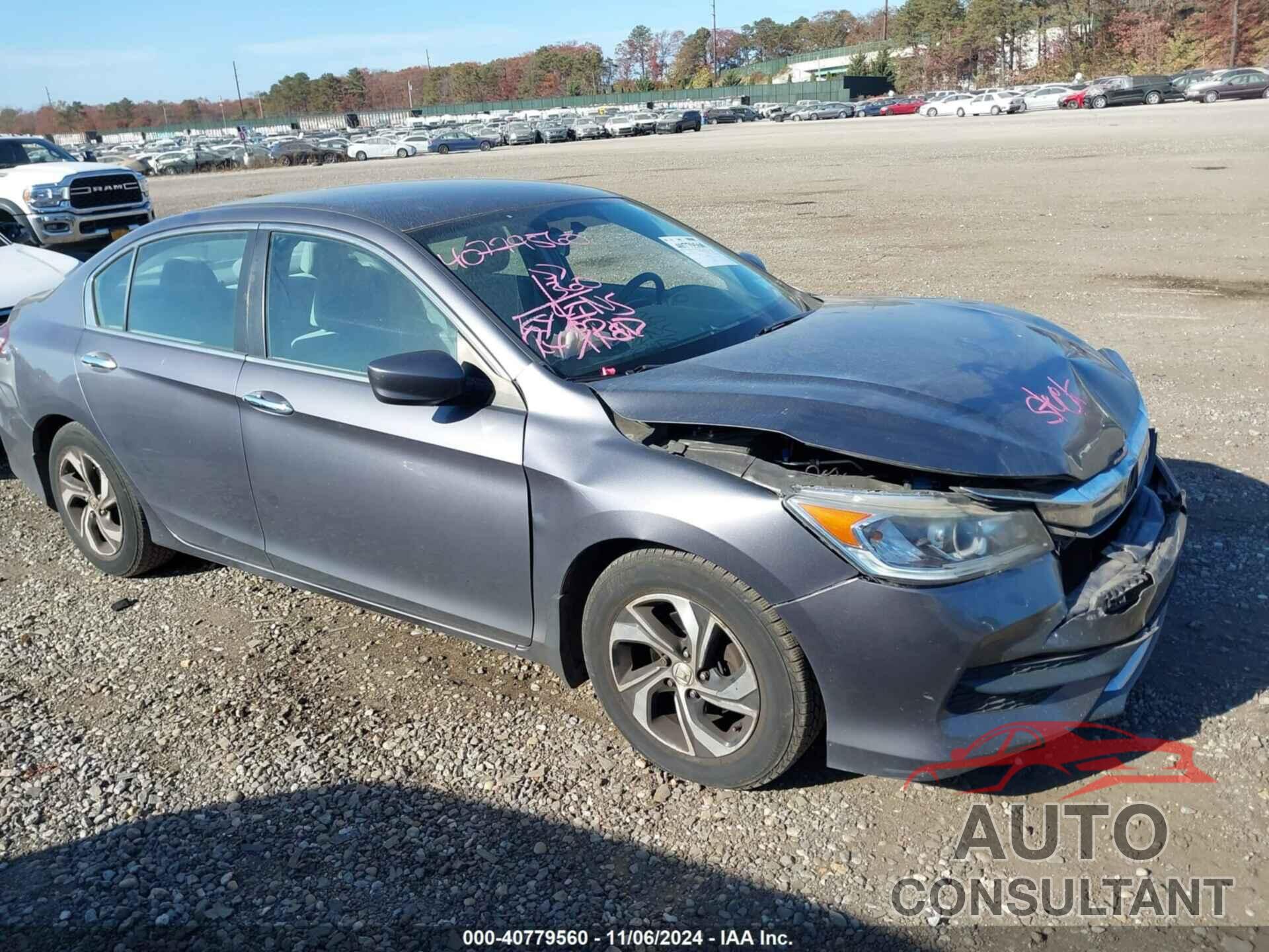 HONDA ACCORD 2016 - 1HGCR2F39GA059697