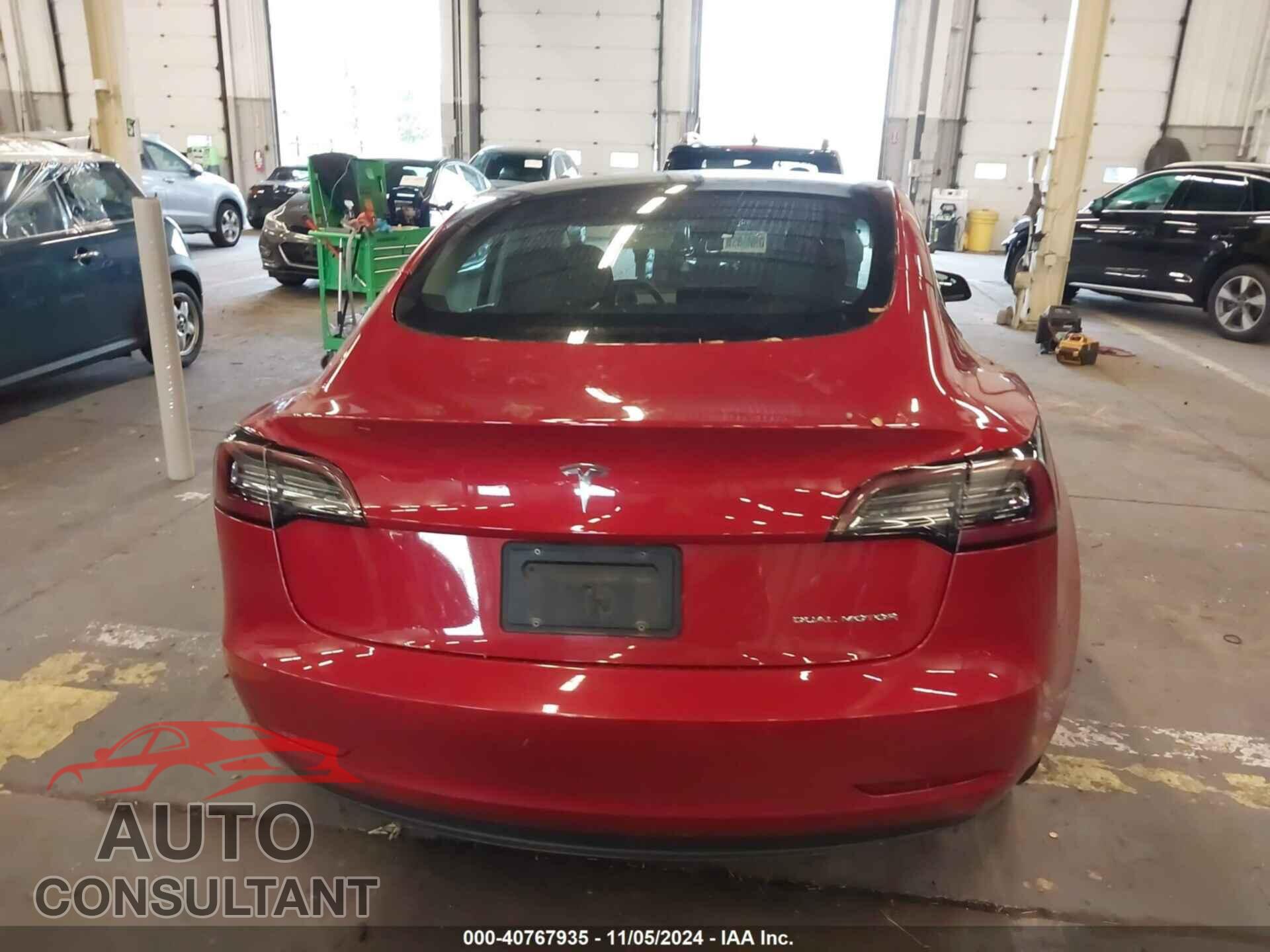 TESLA MODEL 3 2021 - 5YJ3E1EBXMF013215