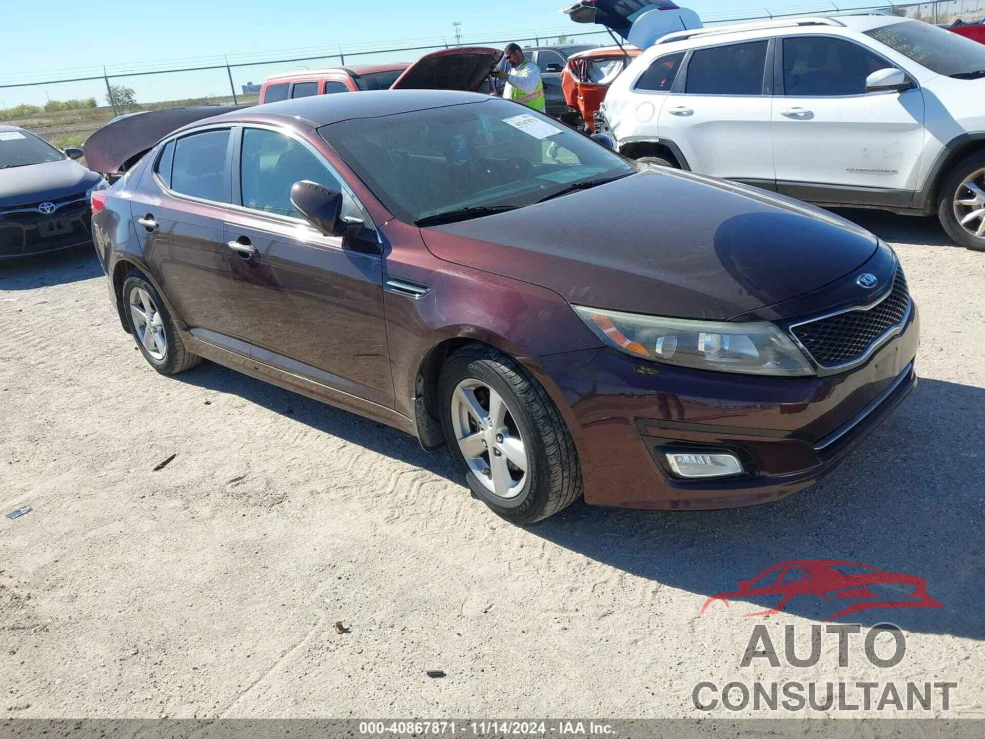 KIA OPTIMA 2015 - 5XXGM4A79FG420448