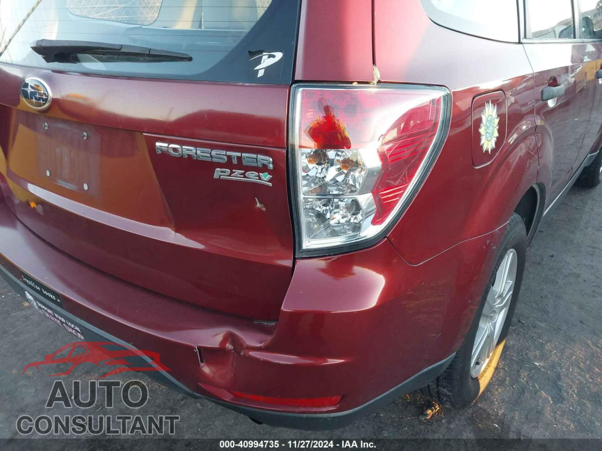 SUBARU FORESTER 2012 - JF2SHABC4CH414307