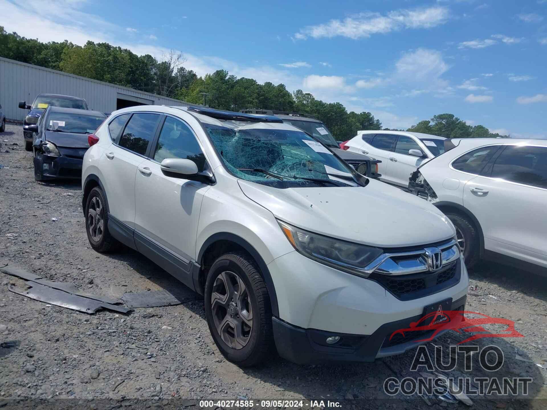 HONDA CR-V 2017 - 5J6RW2H87HL028491