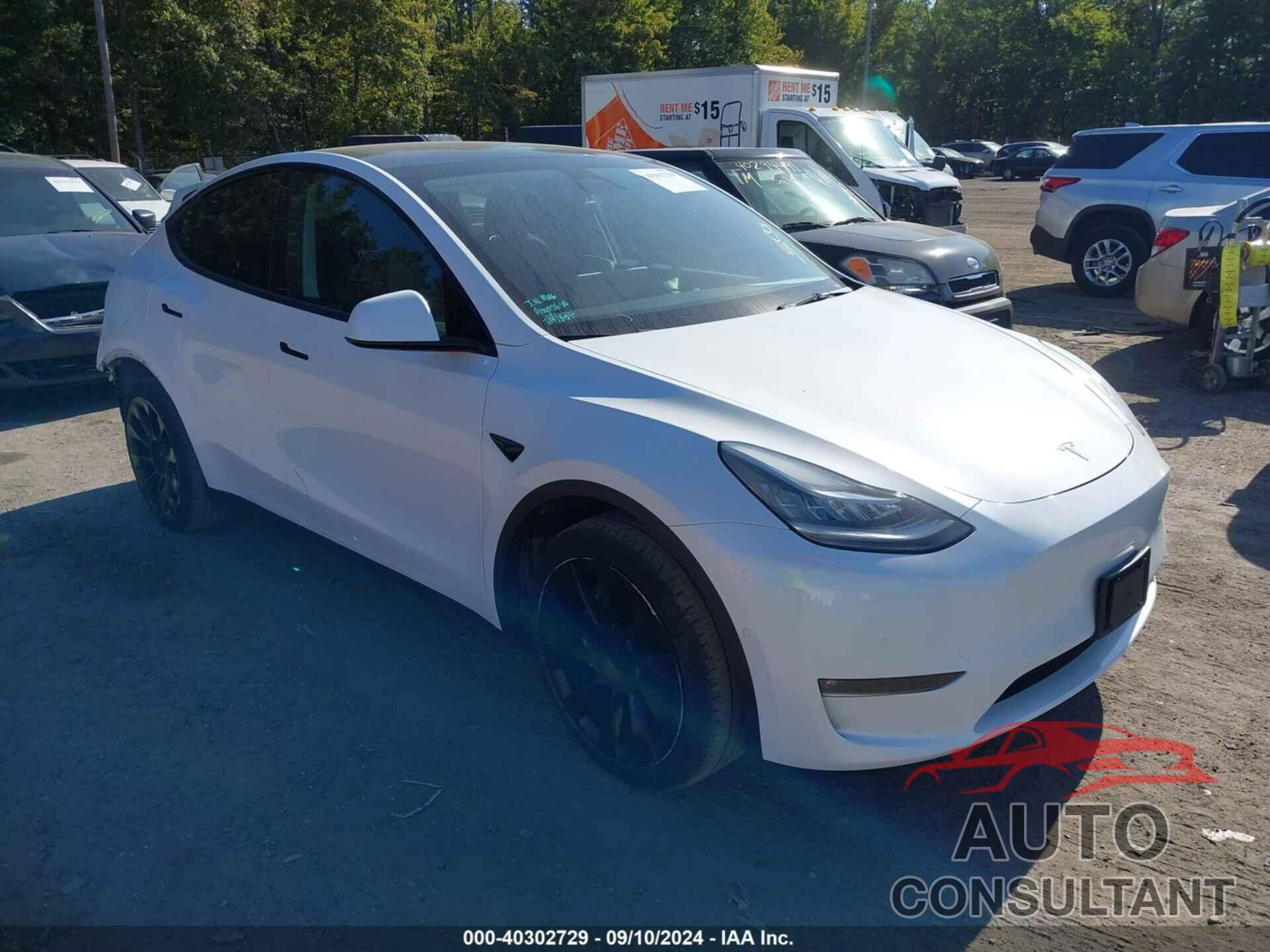 TESLA MODEL Y 2021 - 5YJYGDEE9MF191001