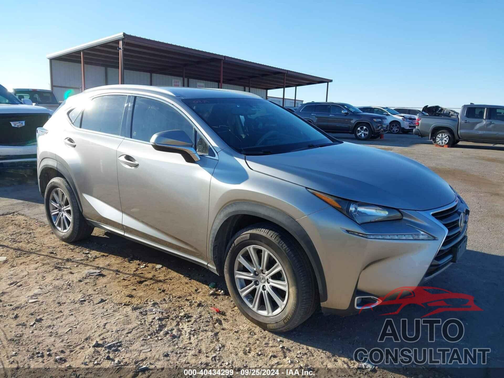 LEXUS NX 2016 - JTJYARBZ4G2049164