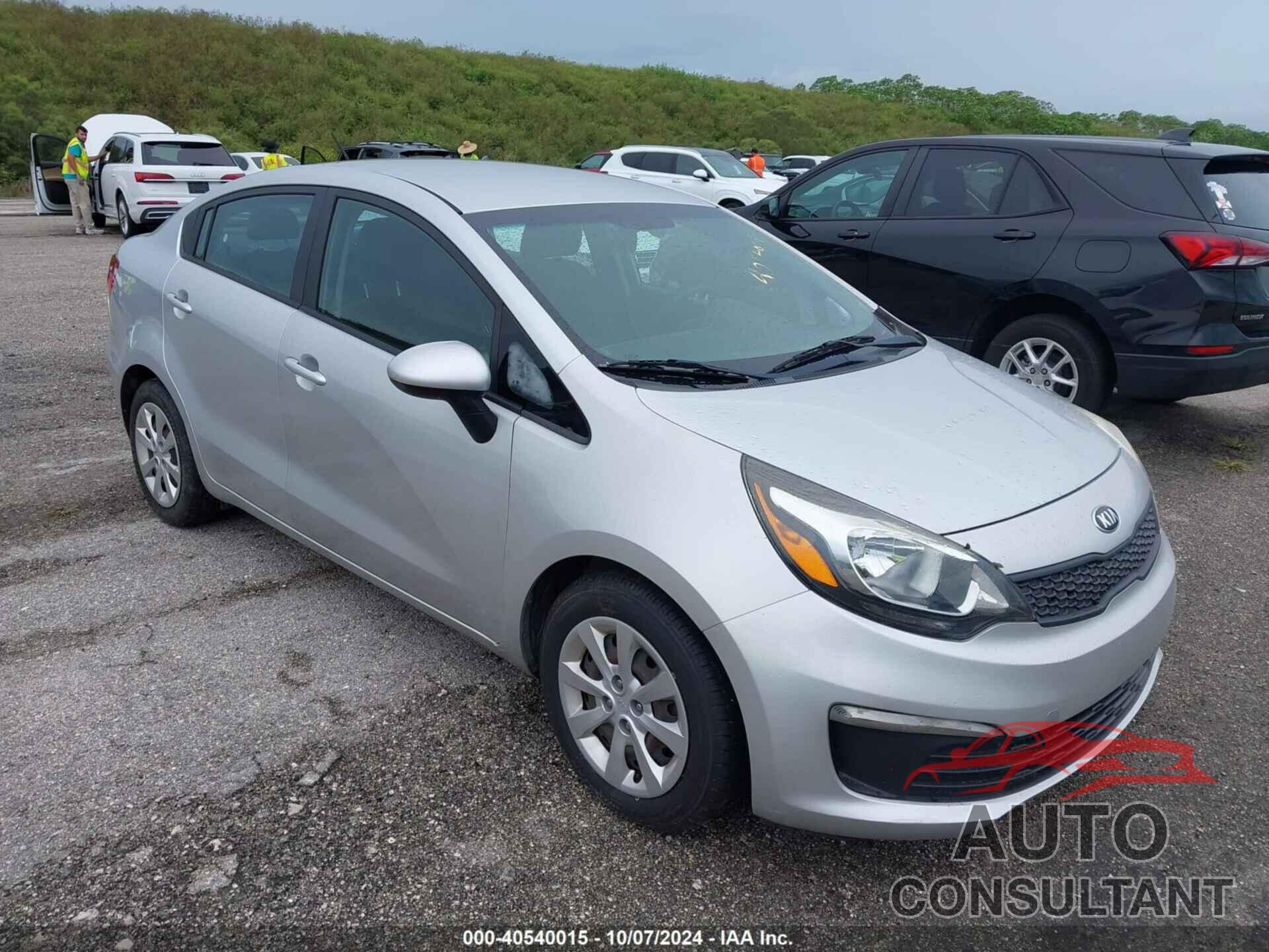 KIA RIO 2017 - KNADM4A35H6043986