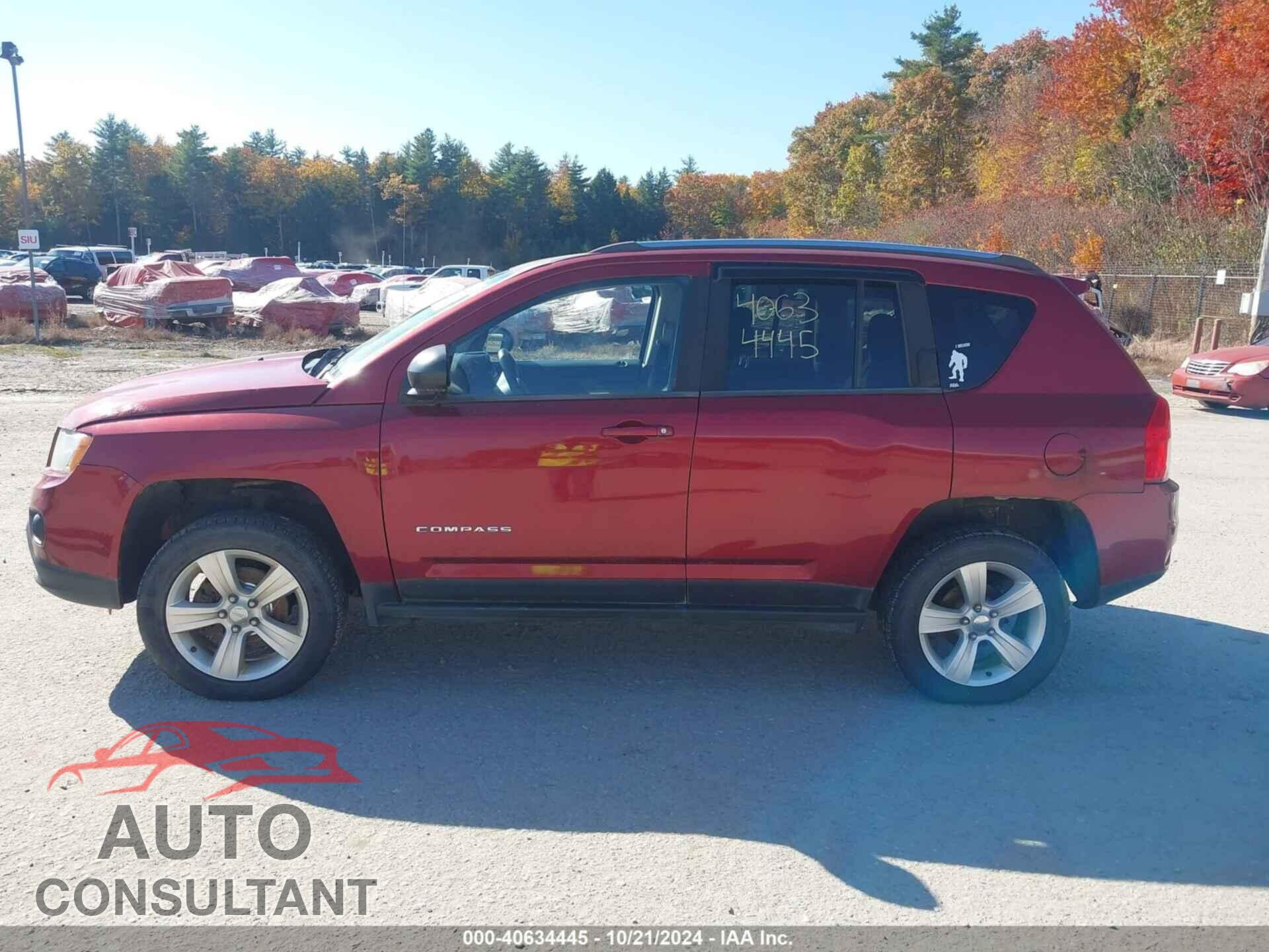 JEEP COMPASS 2013 - 1C4NJDBB2DD249200