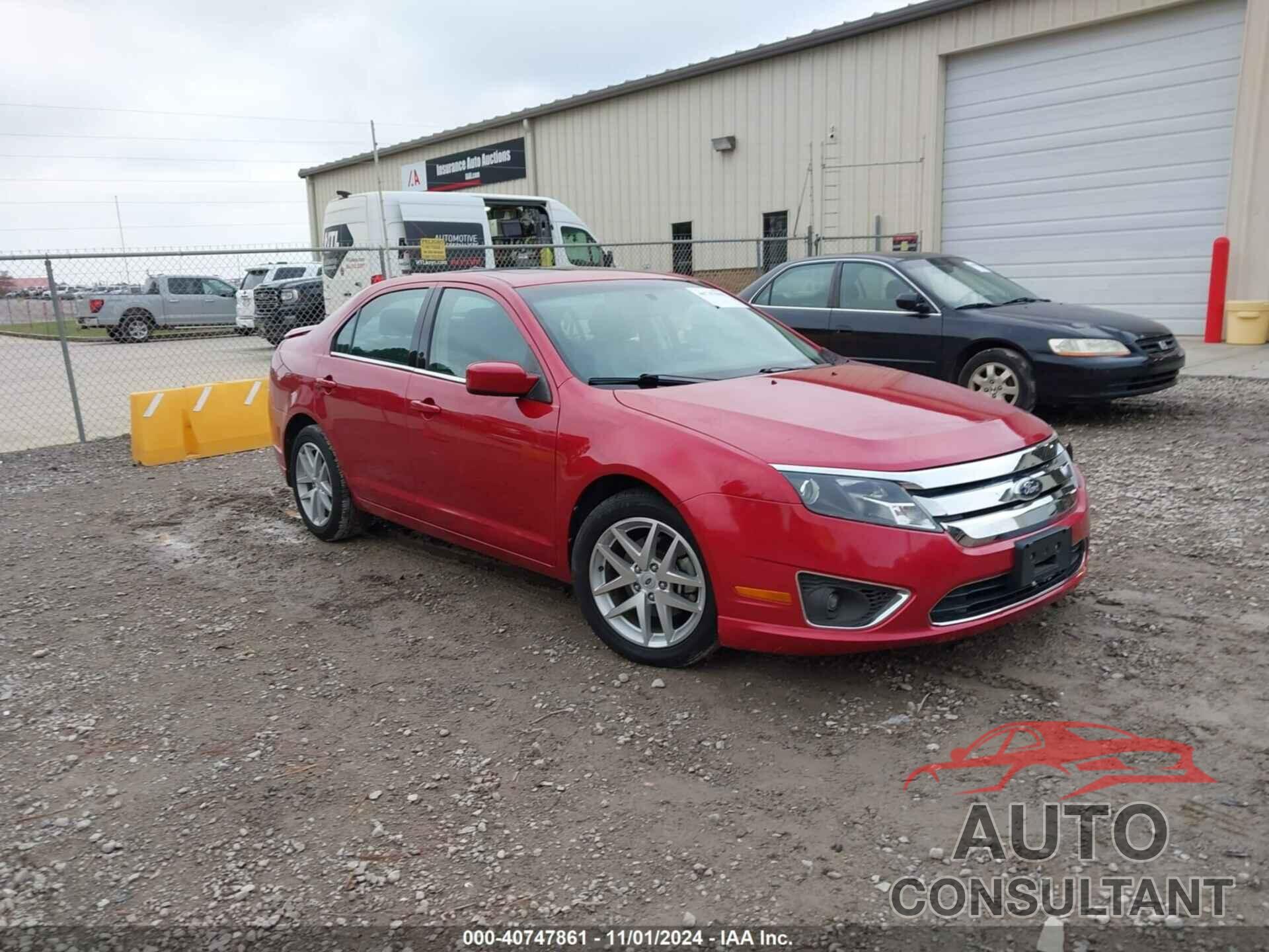 FORD FUSION 2012 - 3FAHP0JA7CR427529