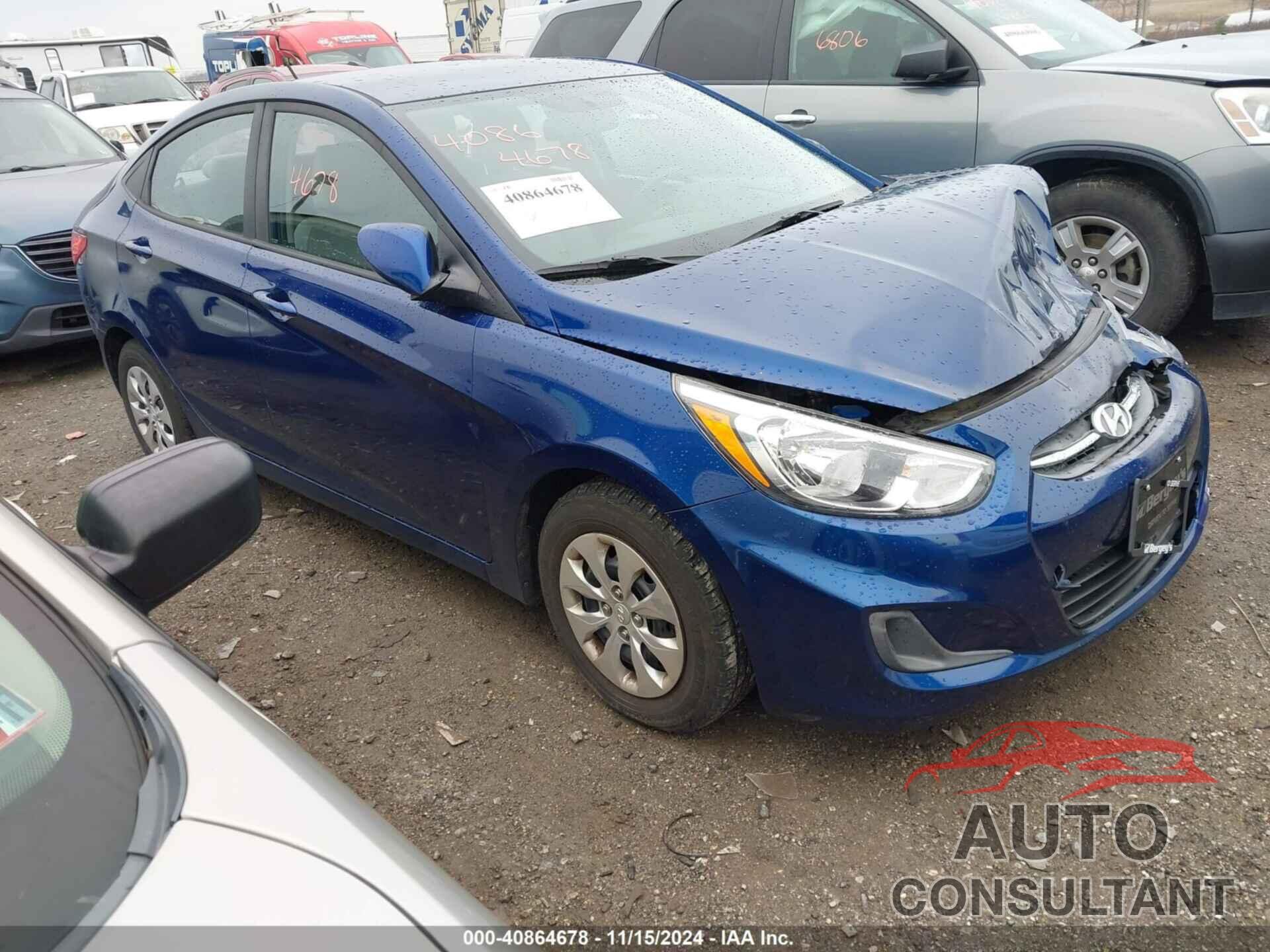 HYUNDAI ACCENT 2017 - KMHCT4AE3HU290773