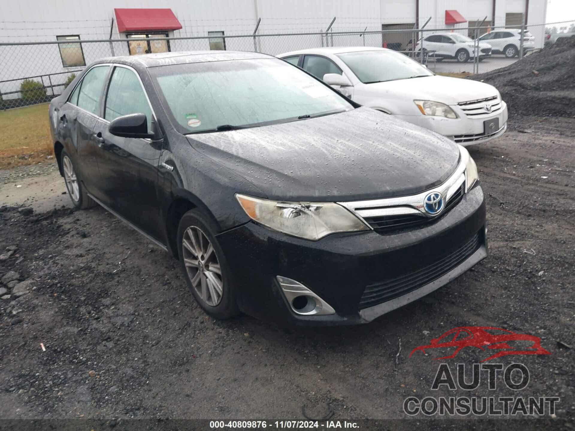 TOYOTA CAMRY HYBRID 2012 - 4T1BD1FK4CU020112