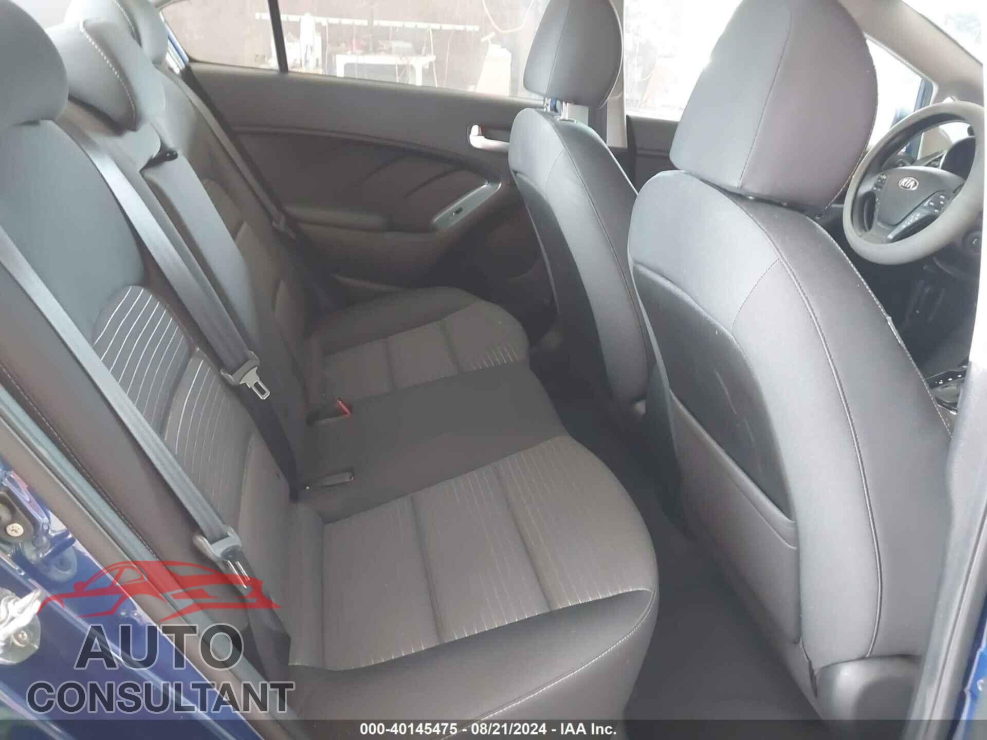 KIA FORTE 2017 - 3KPFL4A78HE031746