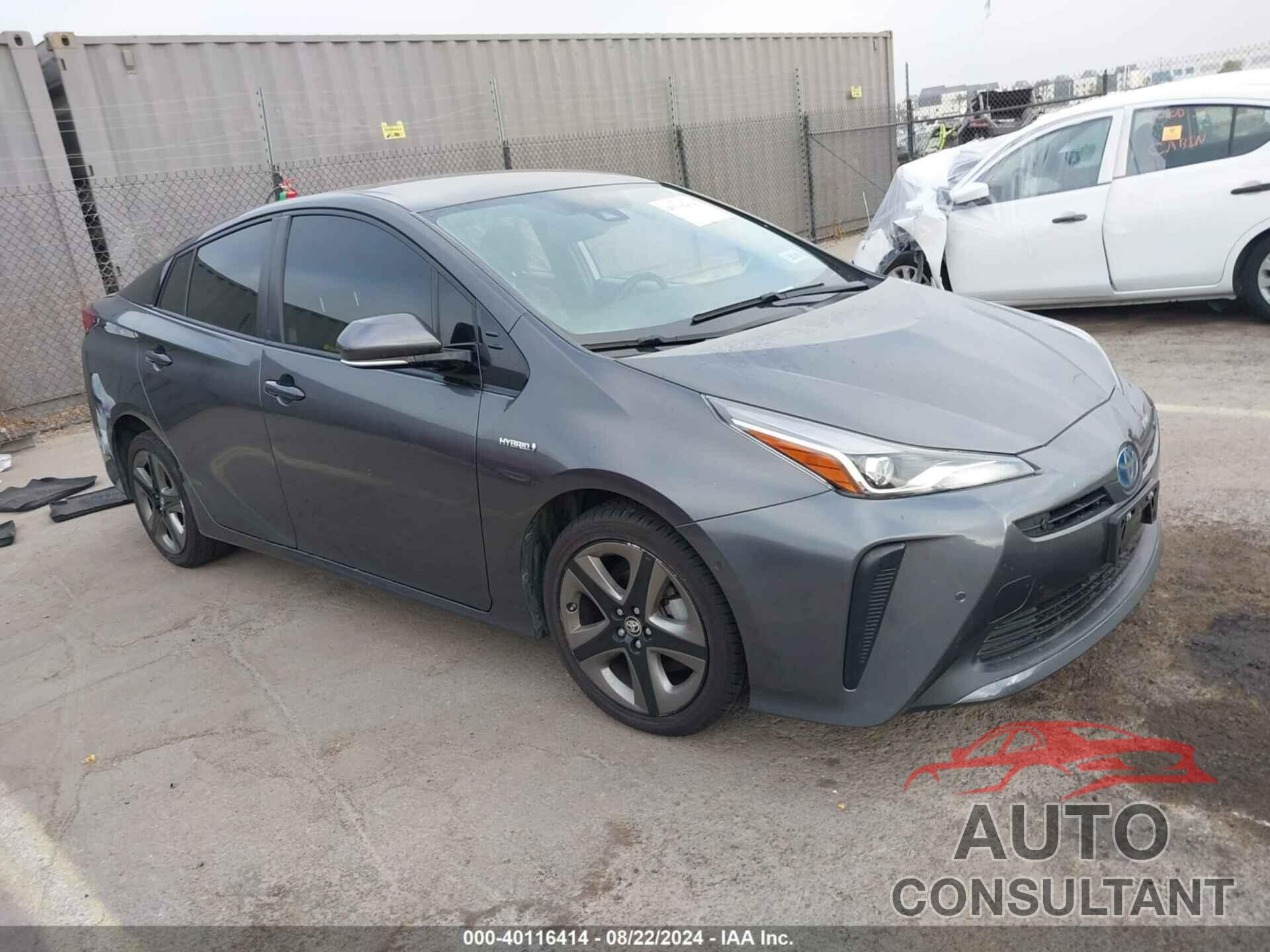 TOYOTA PRIUS 2019 - JTDKARFU8K3080007