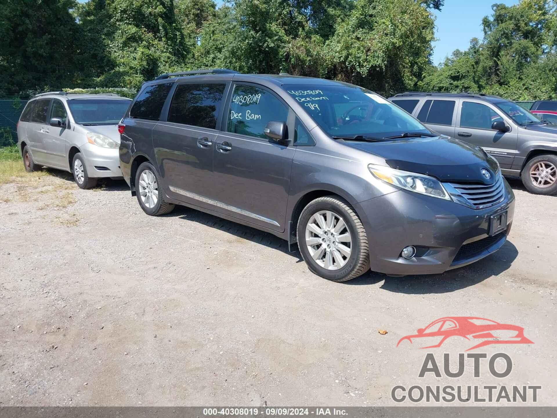 TOYOTA SIENNA 2017 - 5TDDZ3DC9HS182741