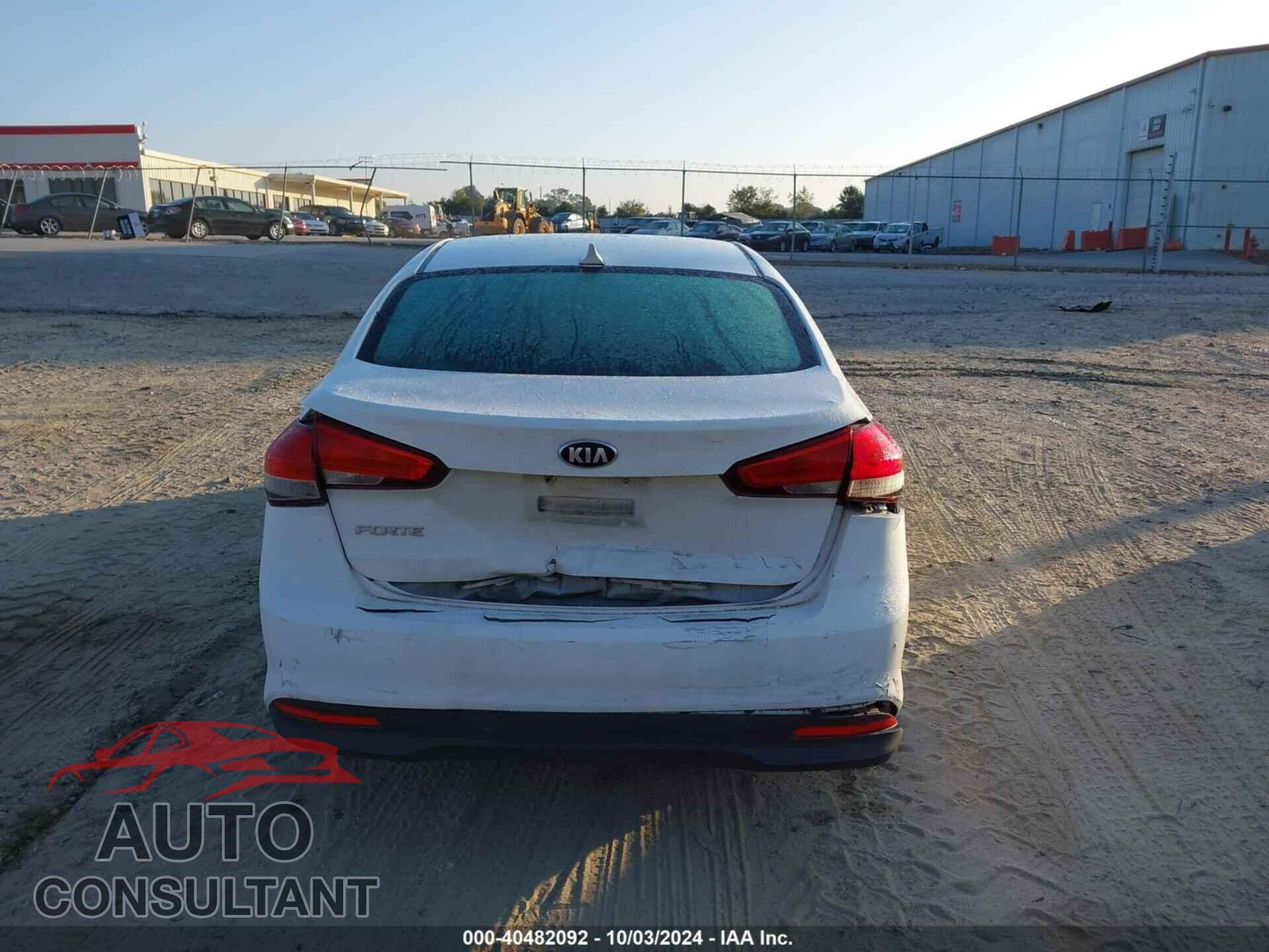 KIA FORTE 2017 - 3KPFK4A77HE065549