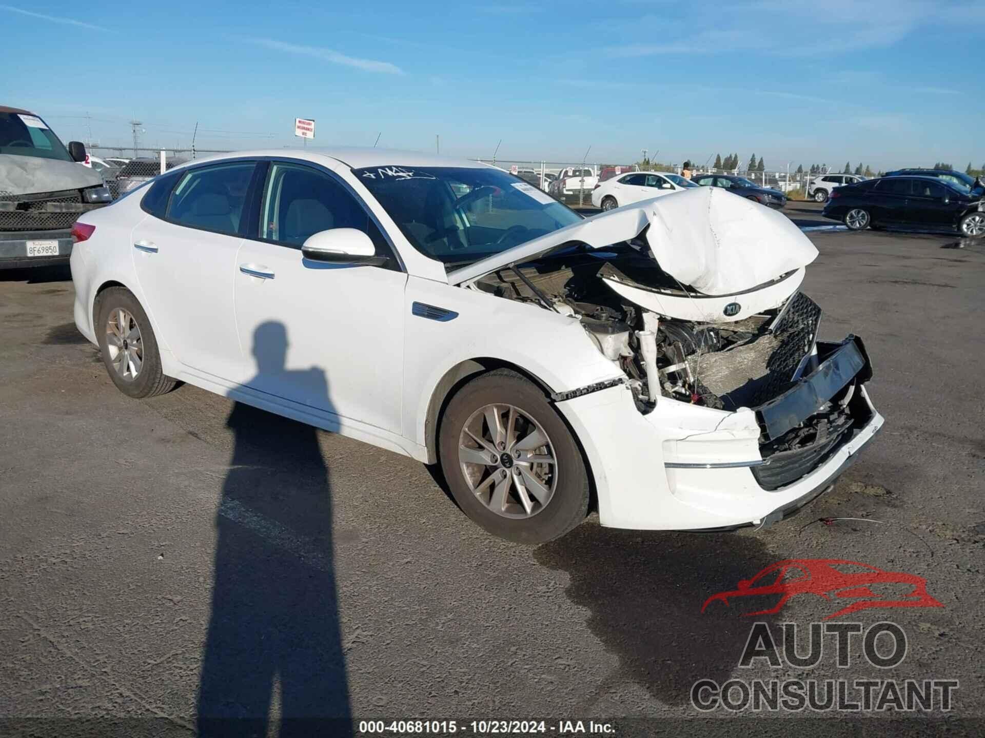 KIA OPTIMA 2018 - 5XXGT4L37JG195016