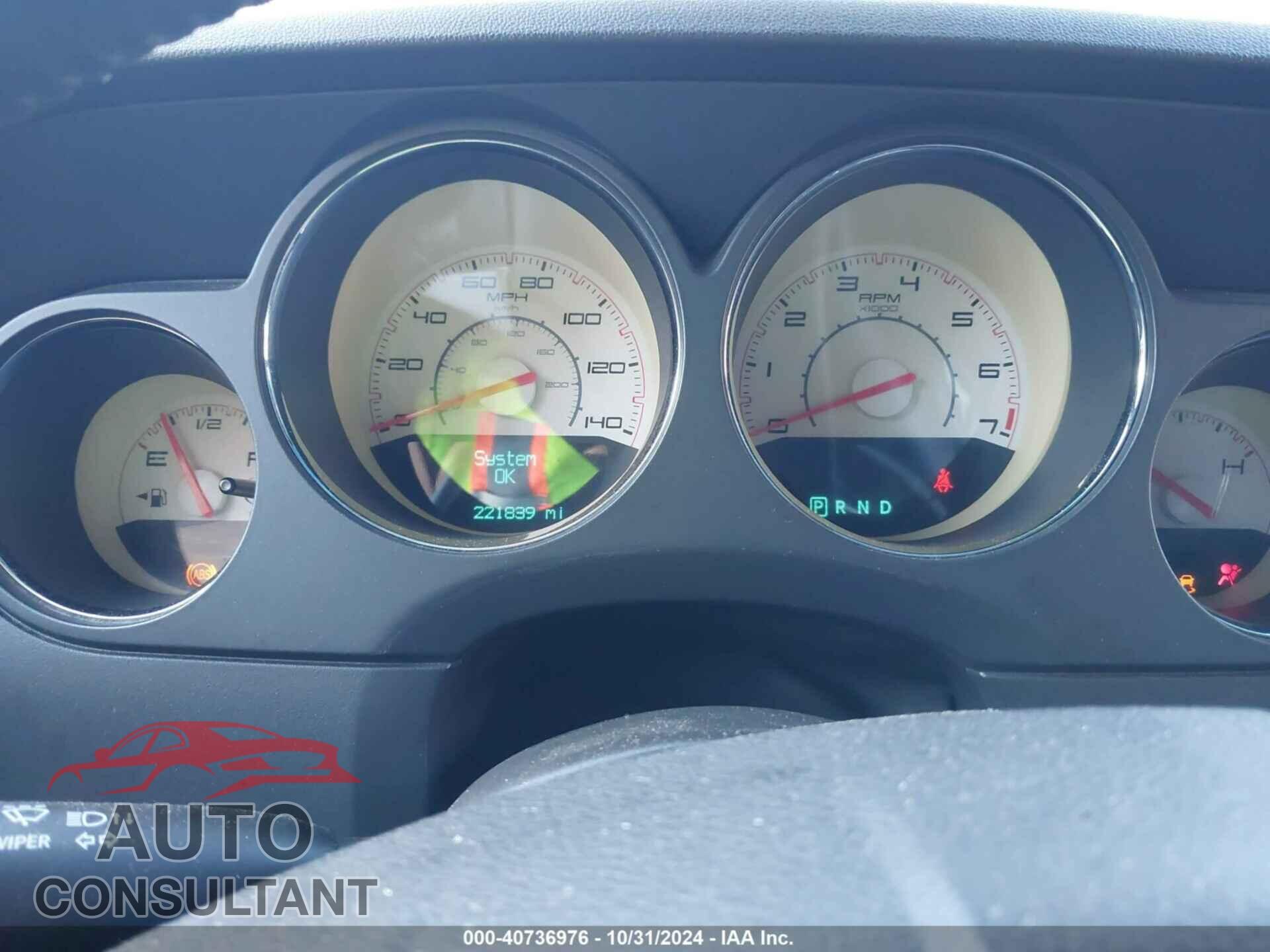 DODGE CHALLENGER 2012 - 2C3CDYAG5CH294429