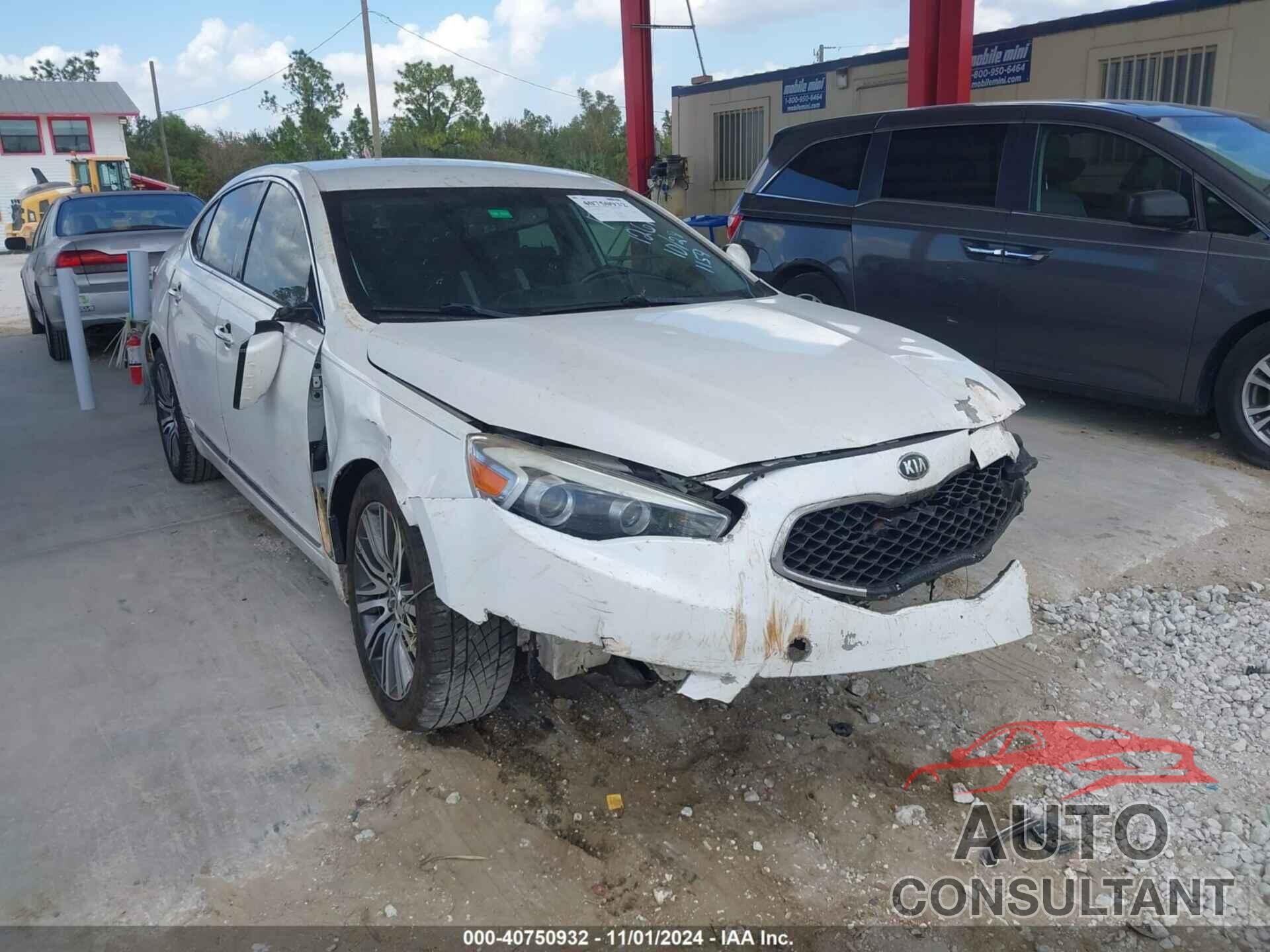 KIA CADENZA 2014 - KNALN4D75E5151159