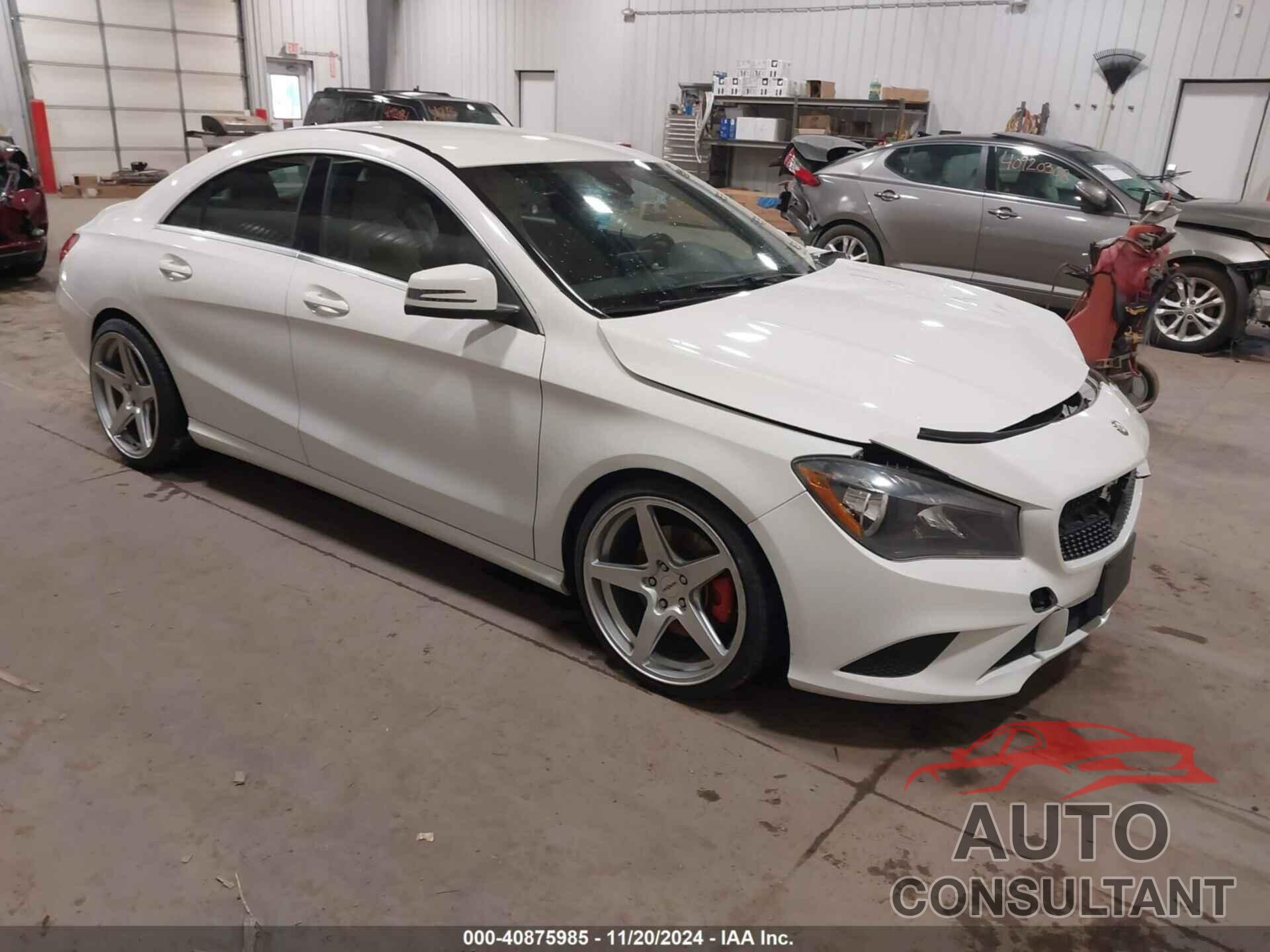 MERCEDES-BENZ CLA 250 2016 - WDDSJ4GB8GN350418