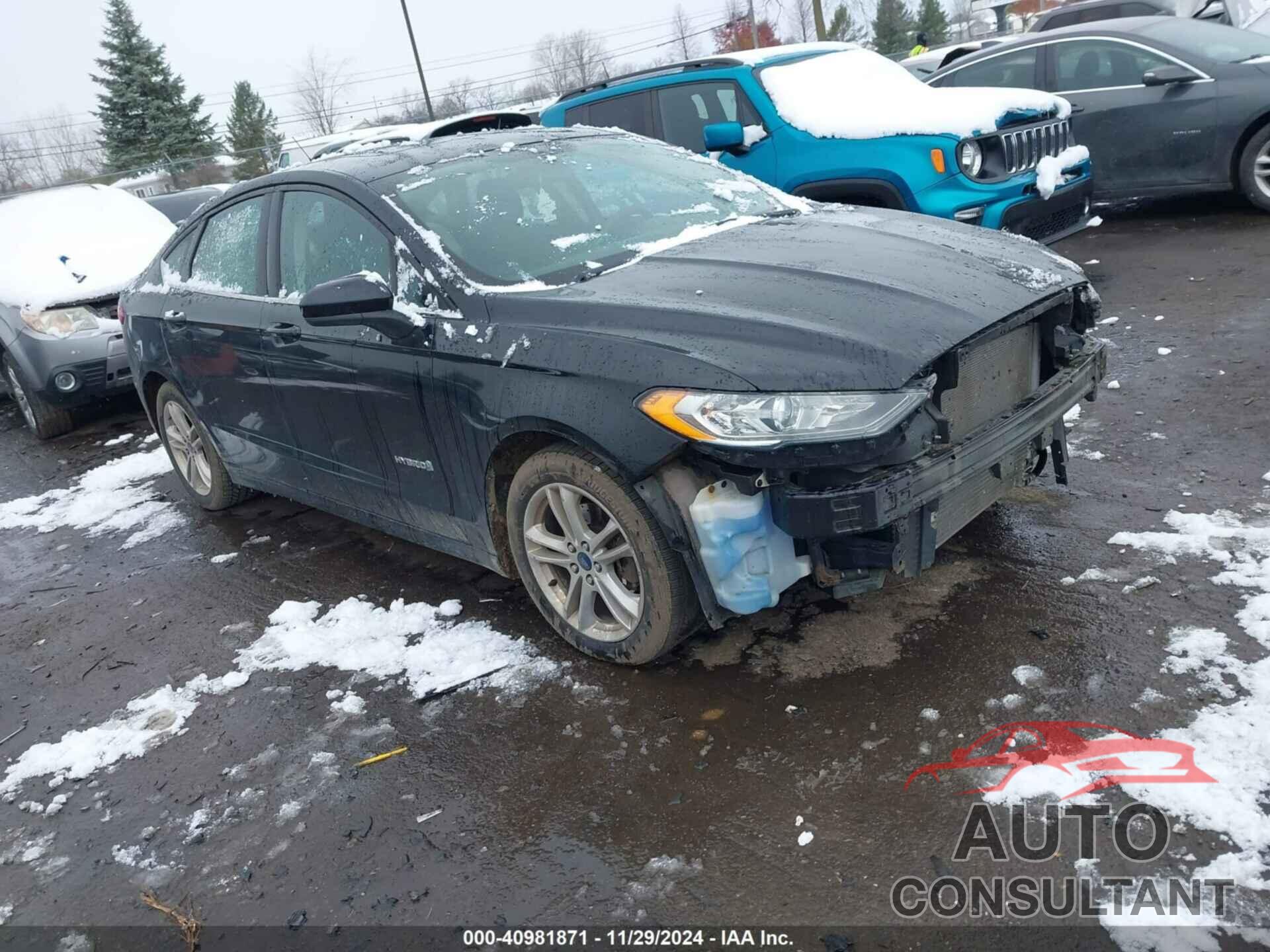 FORD FUSION HYBRID 2018 - 3FA6P0LU1JR138903