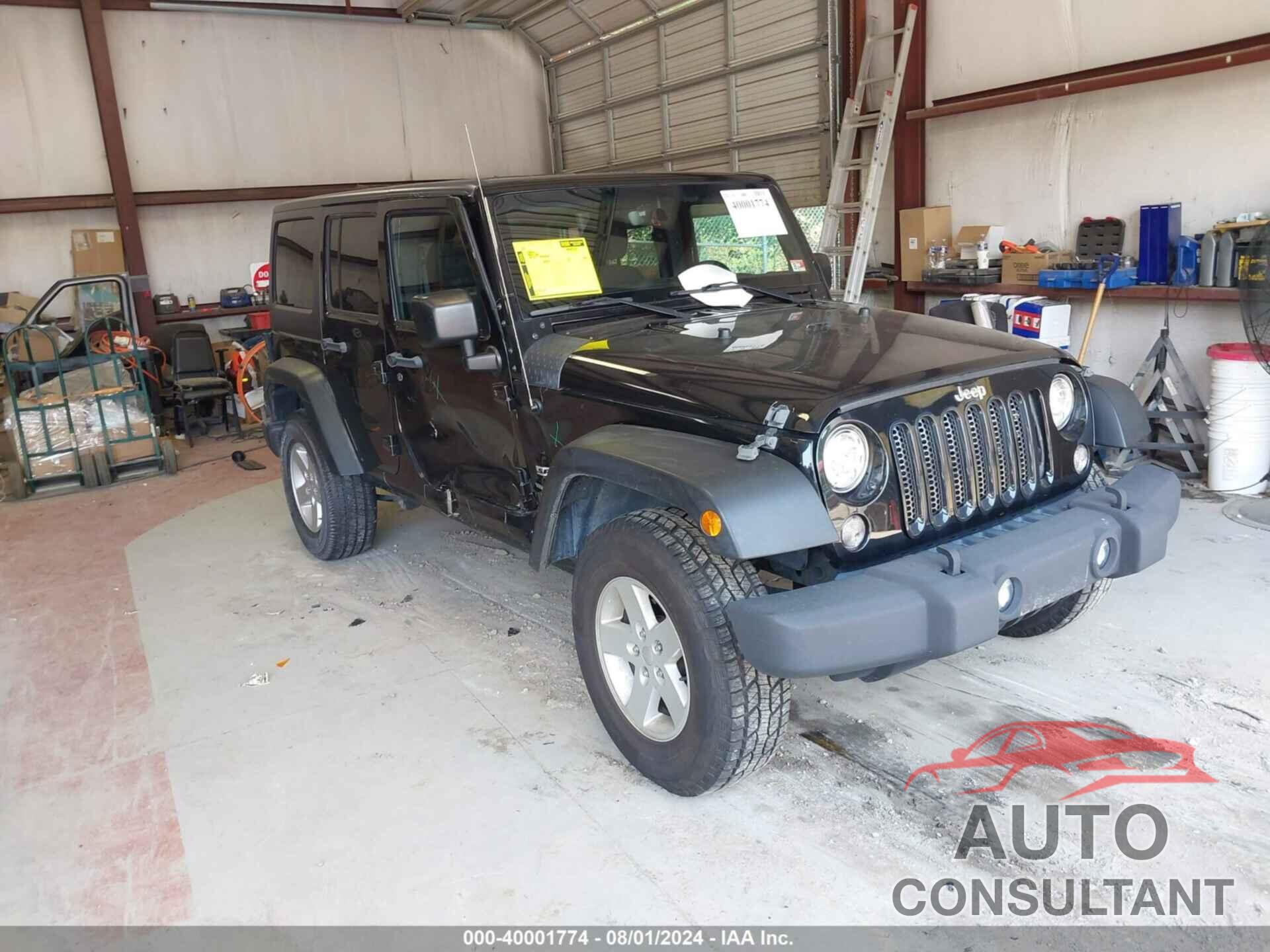 JEEP WRANGLER JK UNLIMITED 2018 - 1C4HJWDG8JL865597