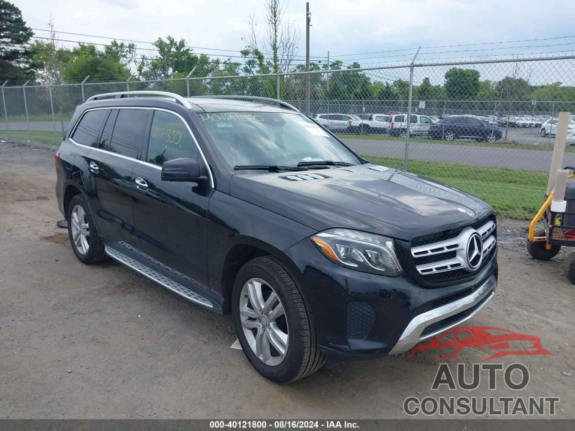 MERCEDES-BENZ GLS 450 2017 - 4JGDF6EE4HA862128