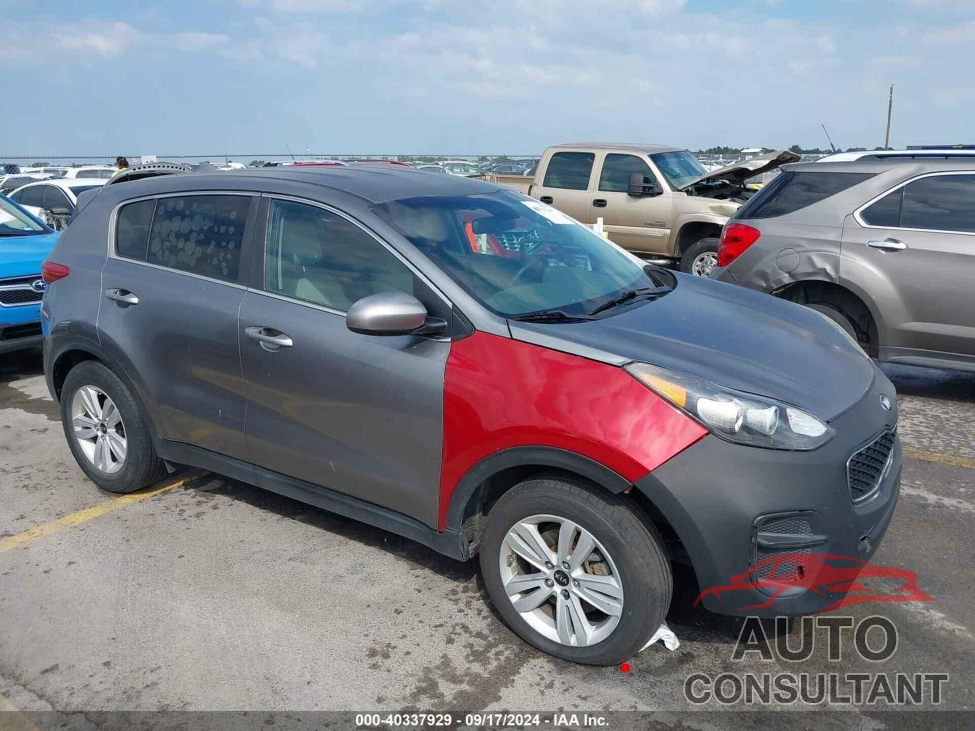 KIA SPORTAGE 2017 - KNDPM3ACXH7102888