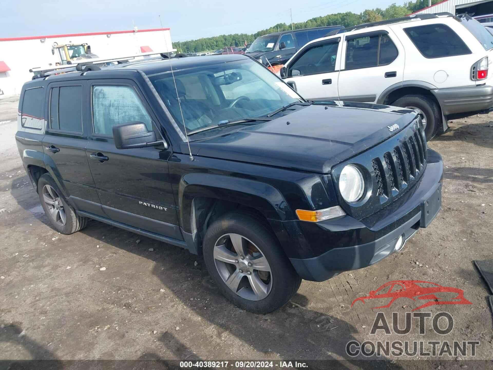 JEEP PATRIOT 2017 - 1C4NJRFB8HD112646
