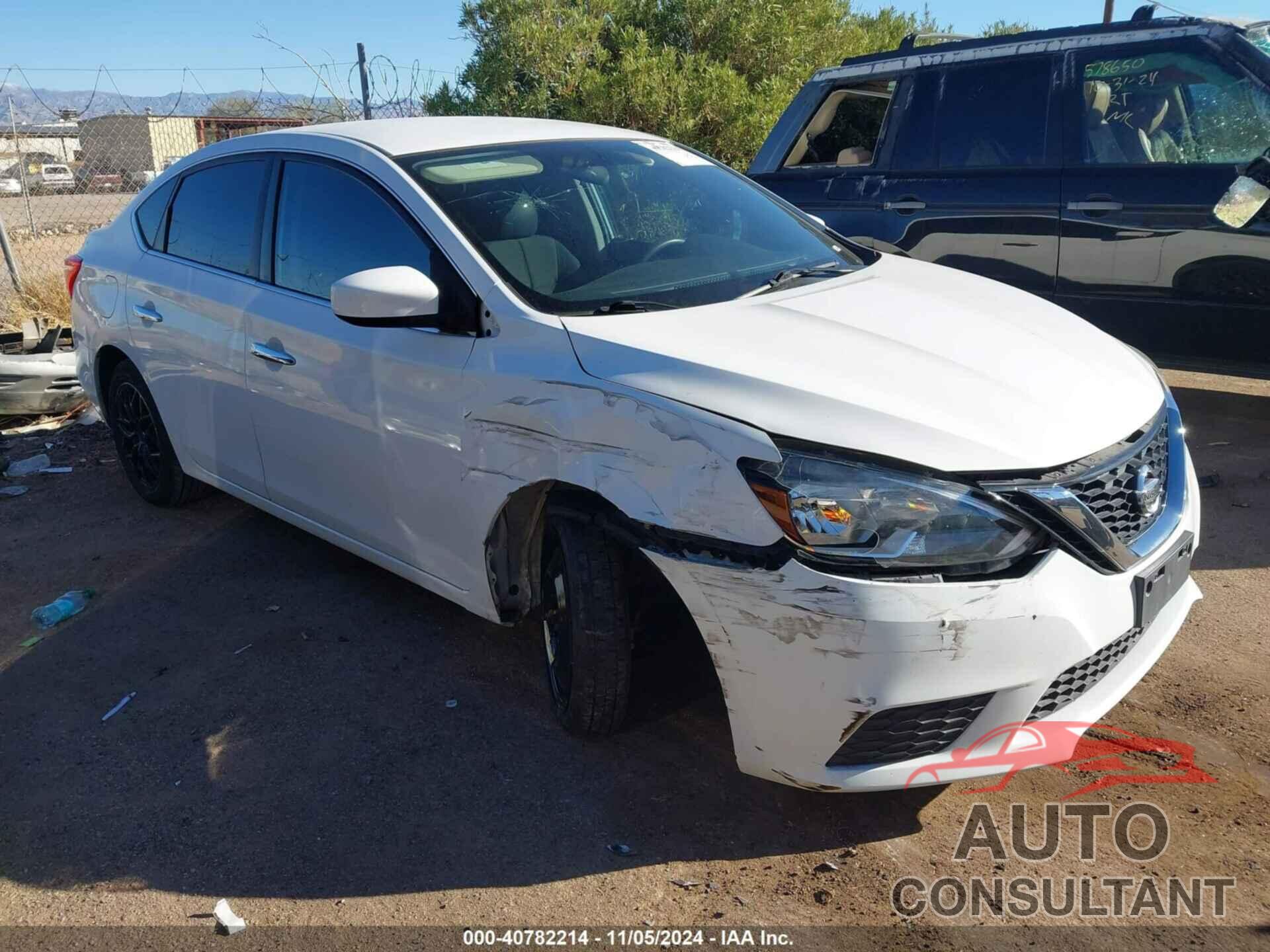 NISSAN SENTRA 2018 - 3N1AB7AP8JY329526