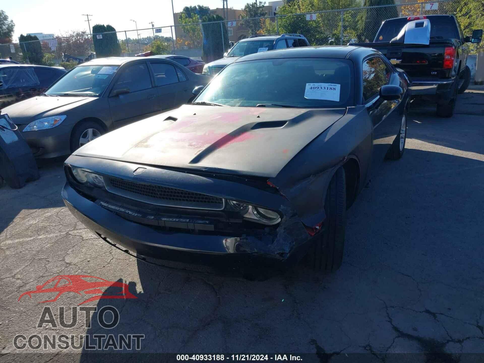 DODGE CHALLENGER 2012 - 2C3CDYAG1CH268829