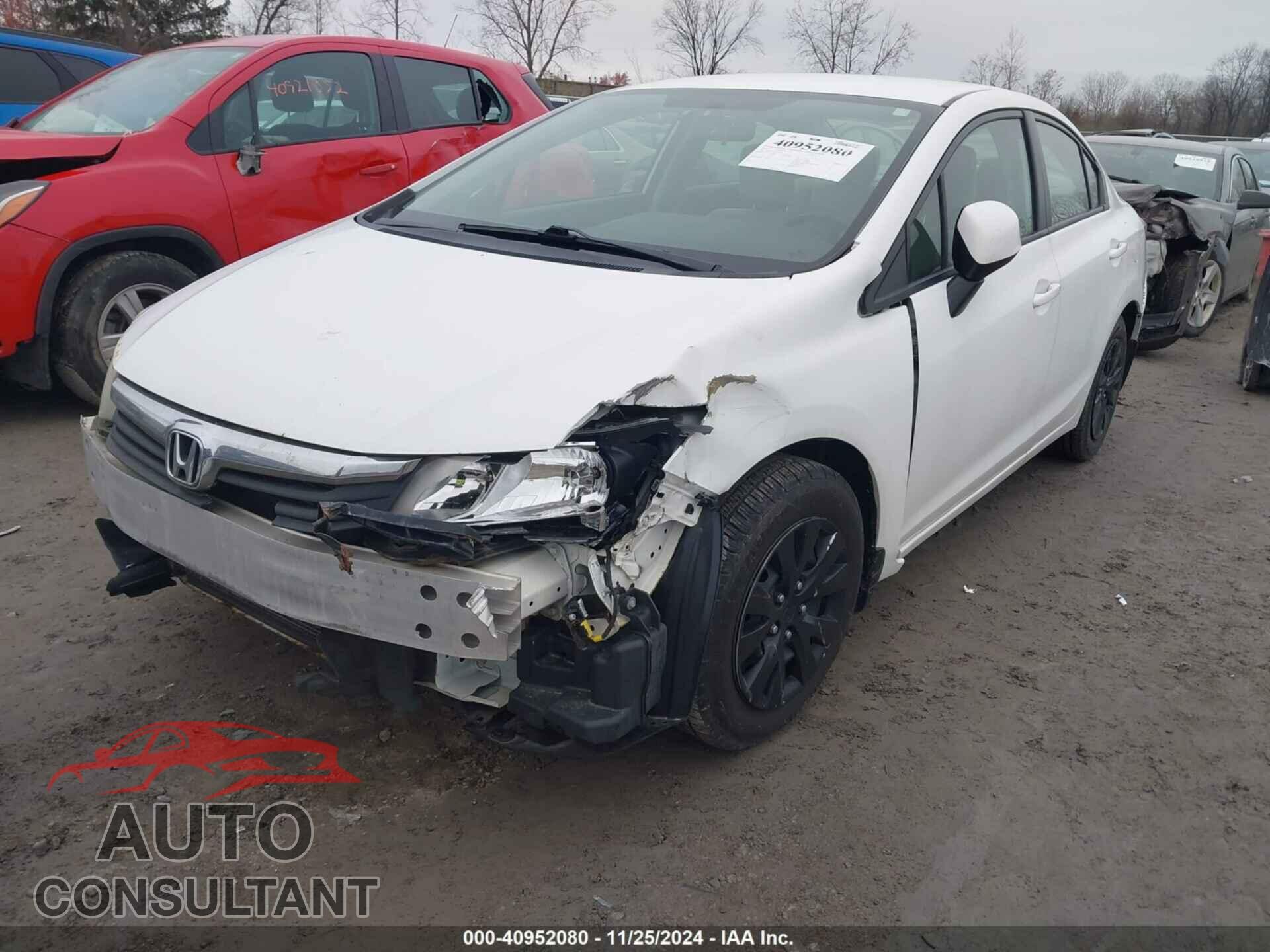 HONDA CIVIC 2012 - JHMFB2F54CS000125