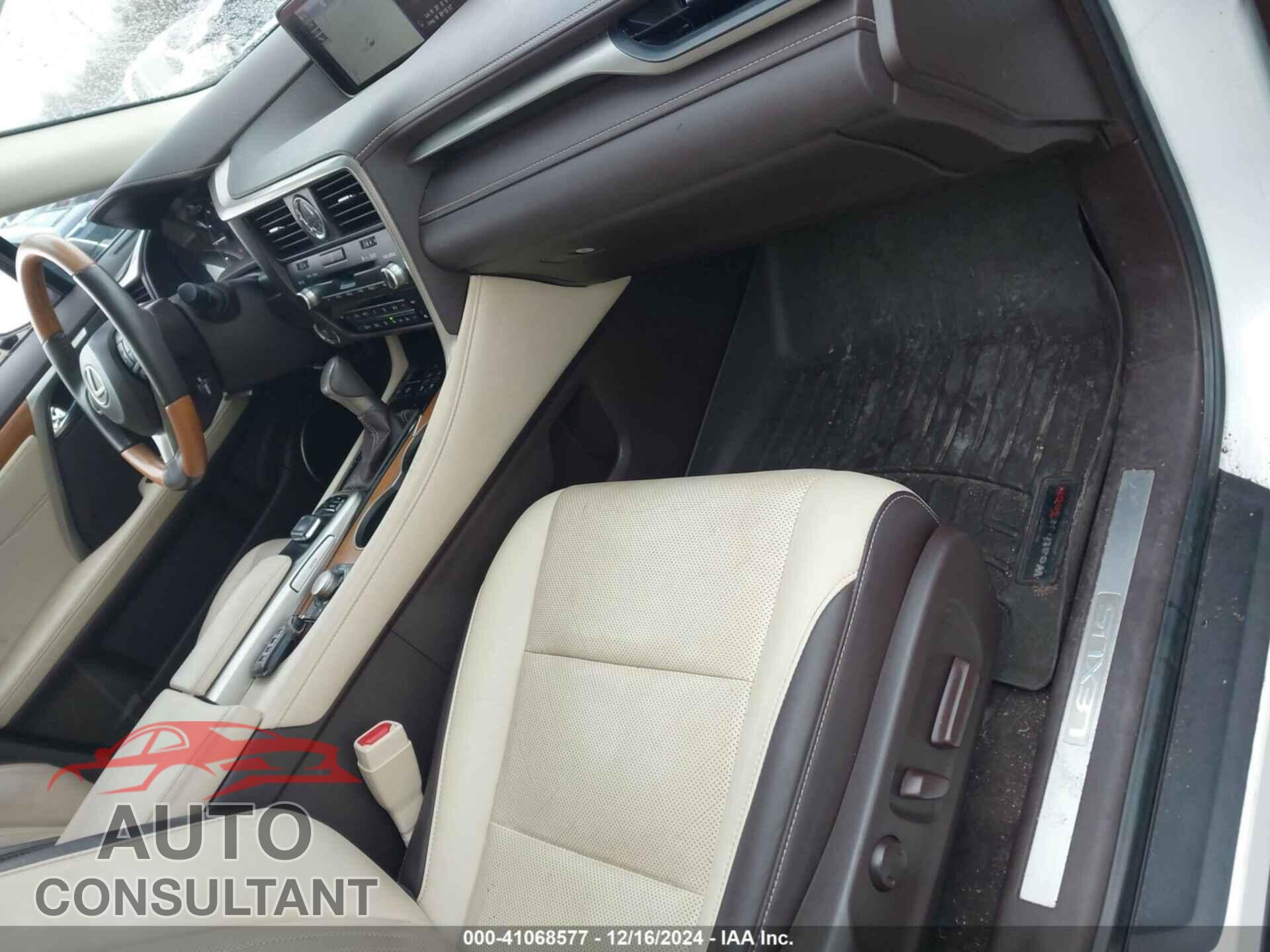 LEXUS RX 2016 - 2T2ZZMCA7GC019441
