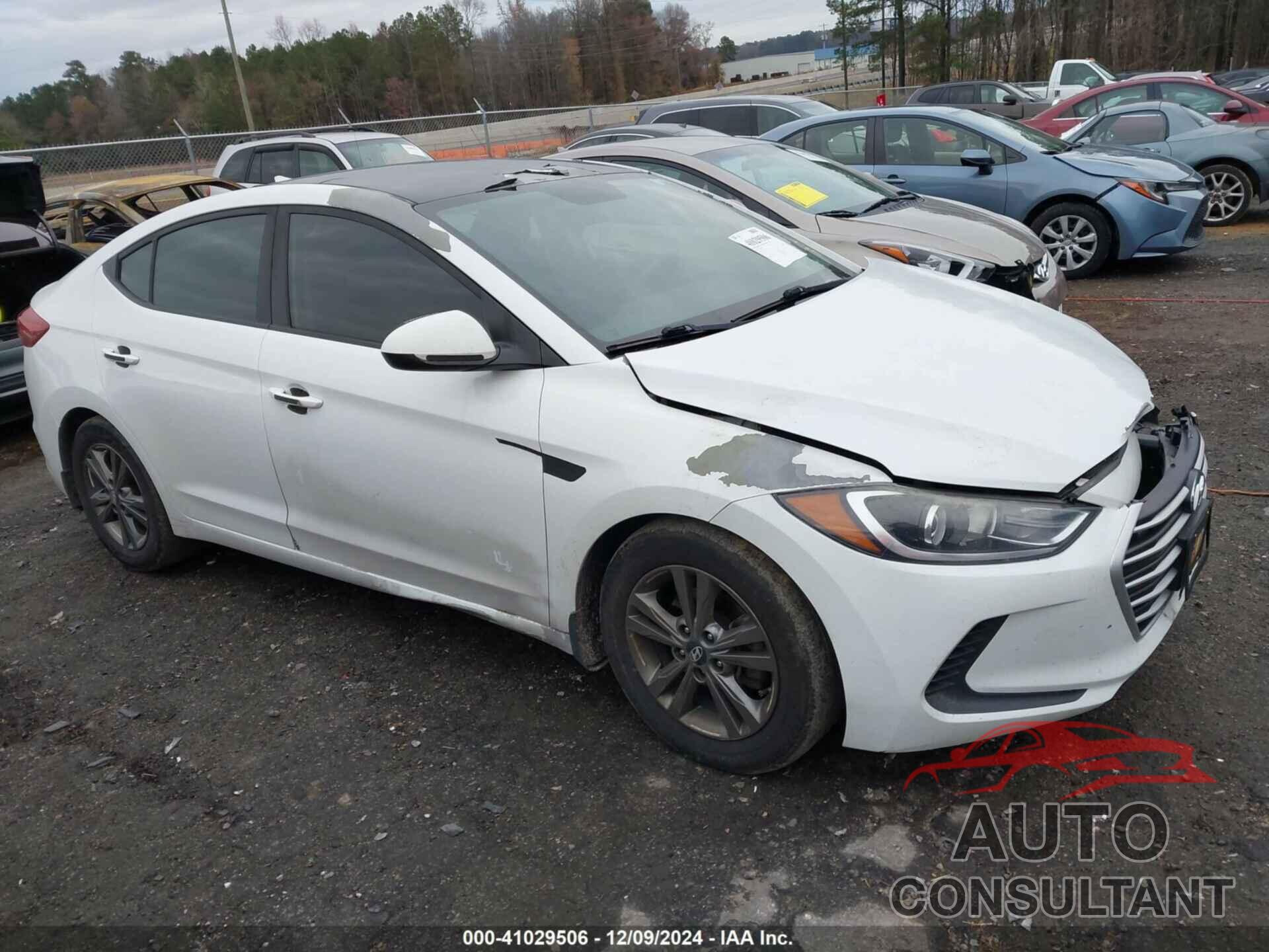 HYUNDAI ELANTRA 2017 - 5NPD84LF0HH197977