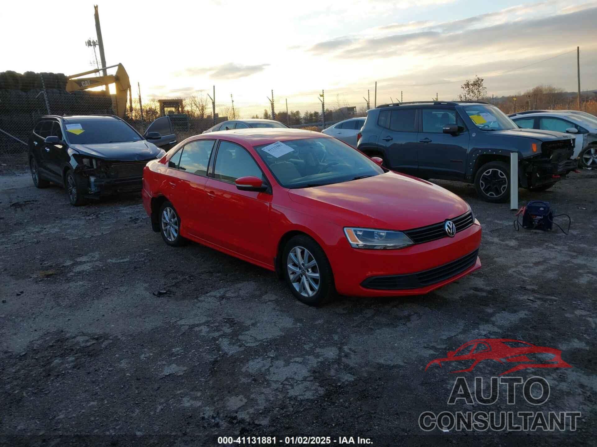 VOLKSWAGEN JETTA 2012 - 3VWDP7AJ8CM386730