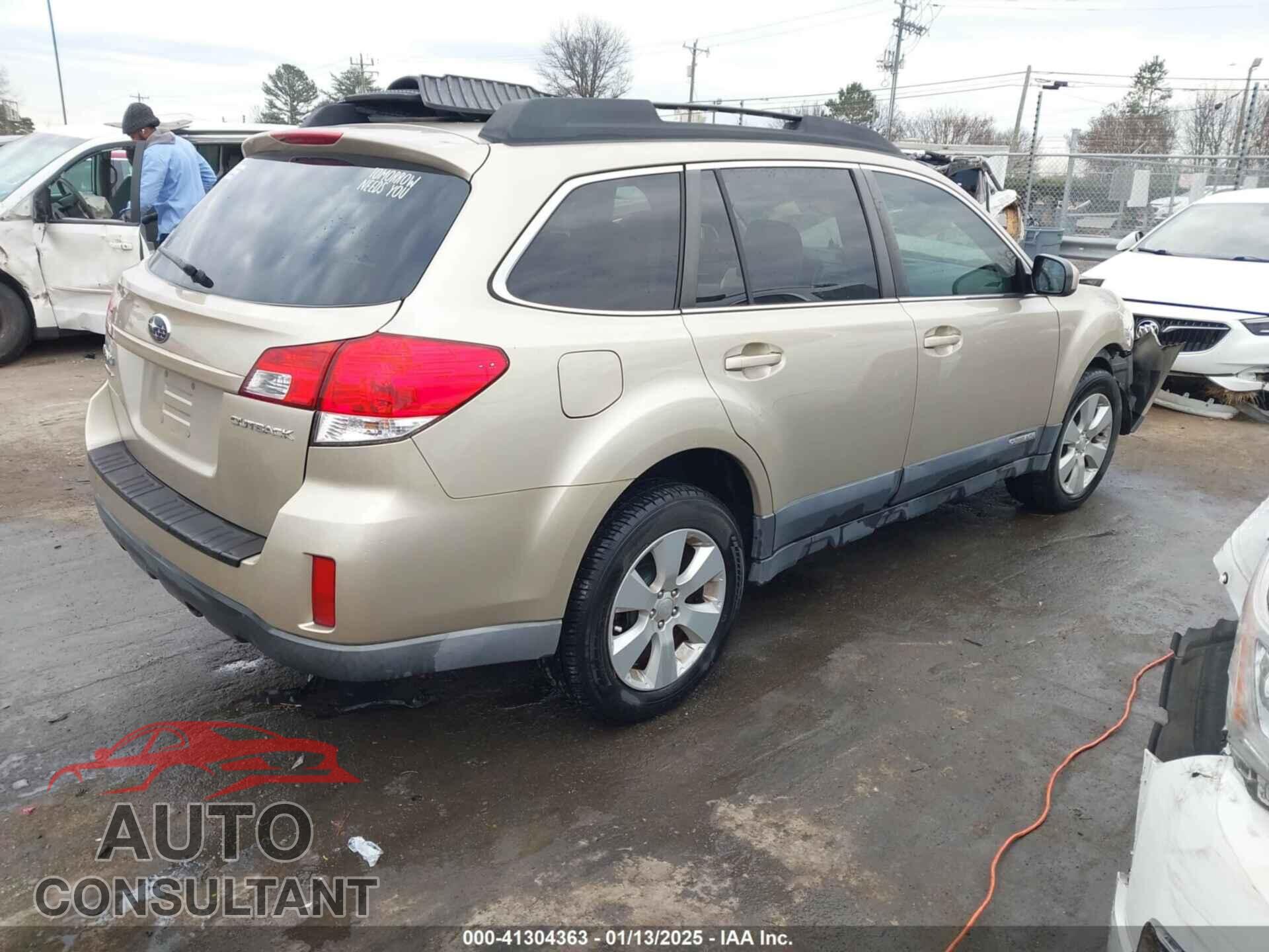 SUBARU OUTBACK 2010 - 4S4BRCCC7A3377636