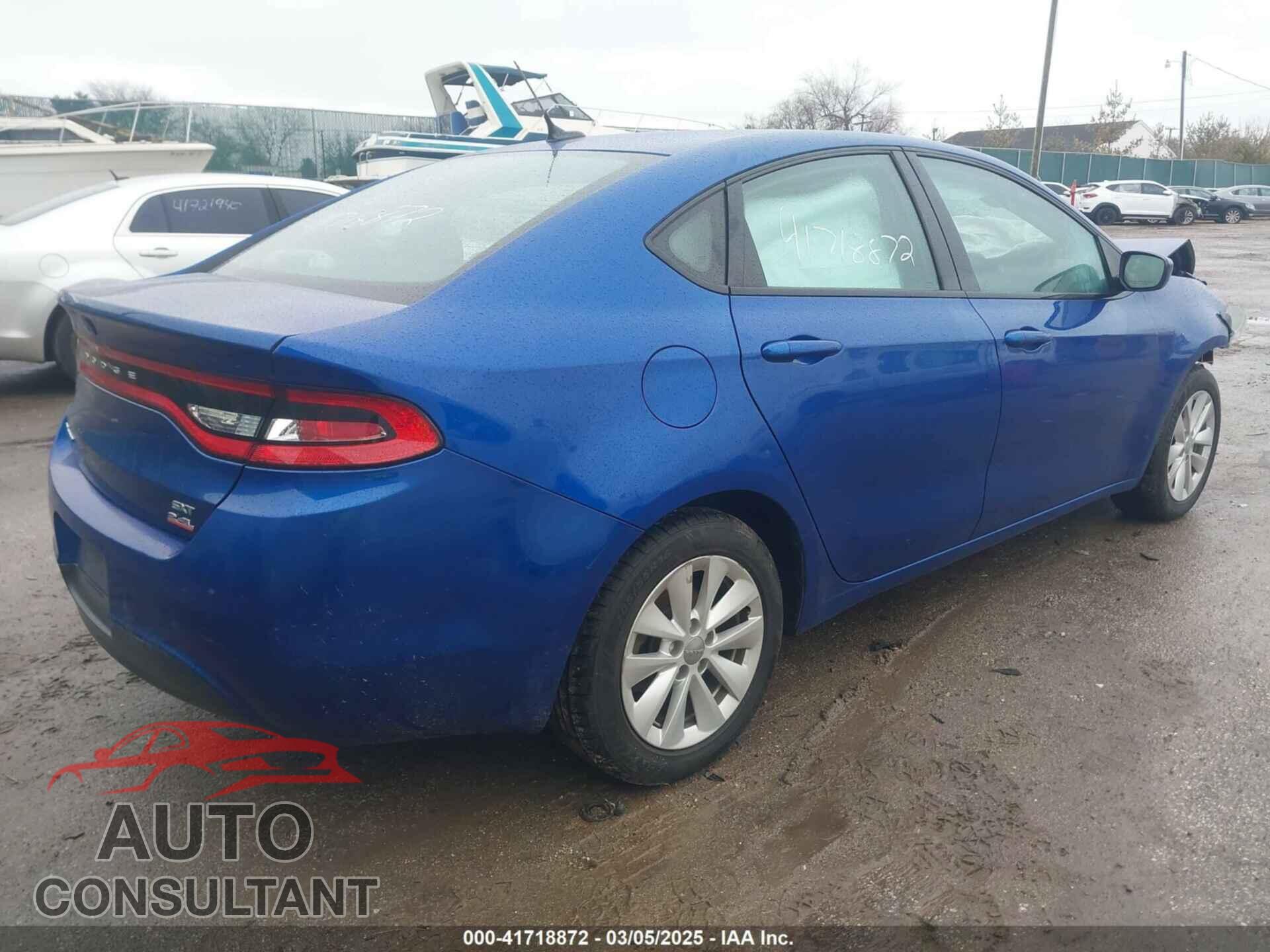 DODGE DART 2014 - 1C3CDFBB3ED851670