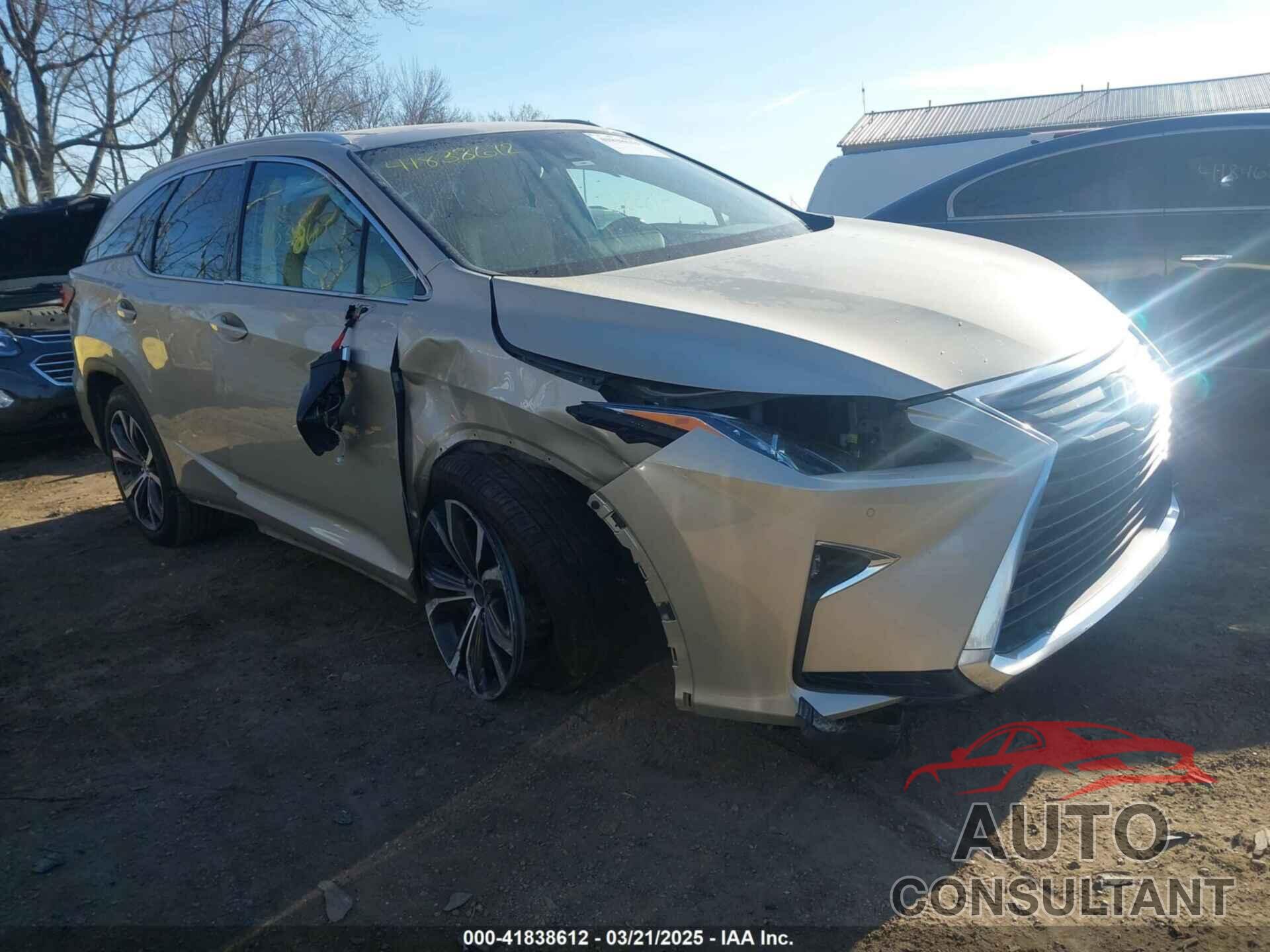 LEXUS RX 350L 2018 - JTJDZKCA2J2012709