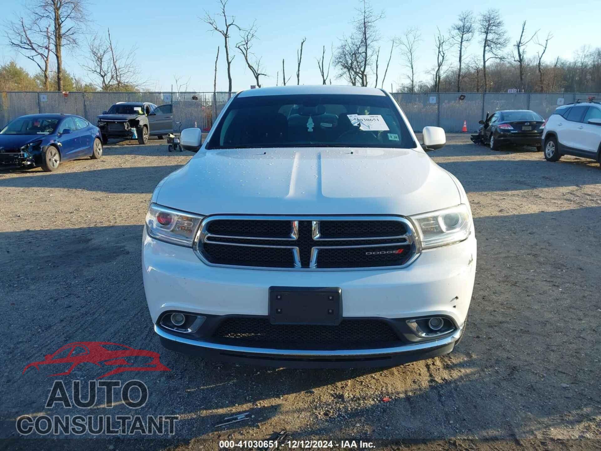 DODGE DURANGO 2019 - 1C4RDJAG2KC599546