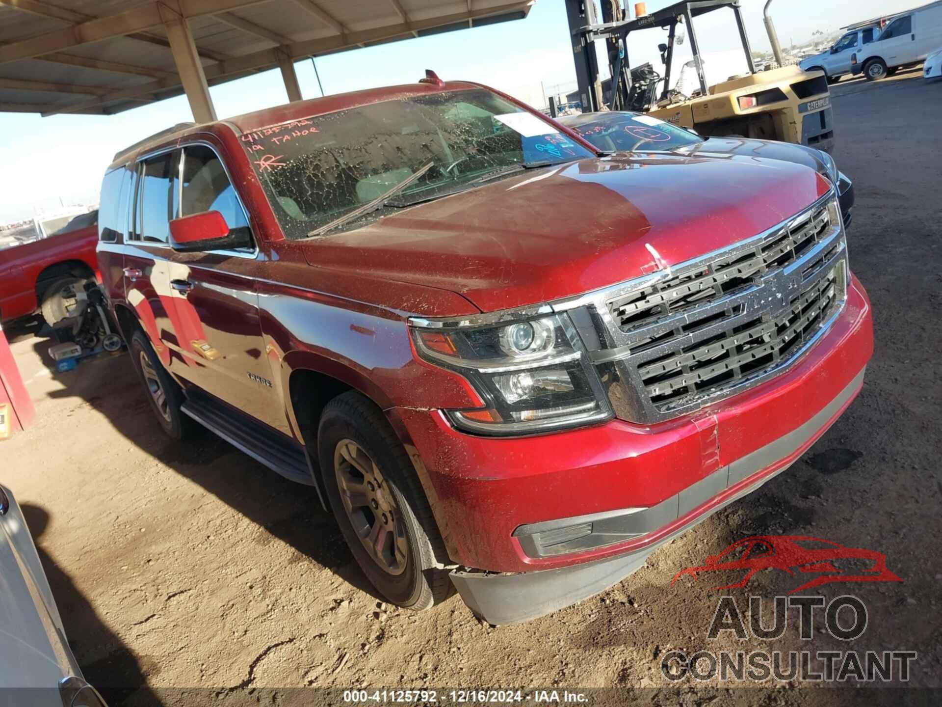 CHEVROLET TAHOE 2019 - 1GNSCAKC4KR398462