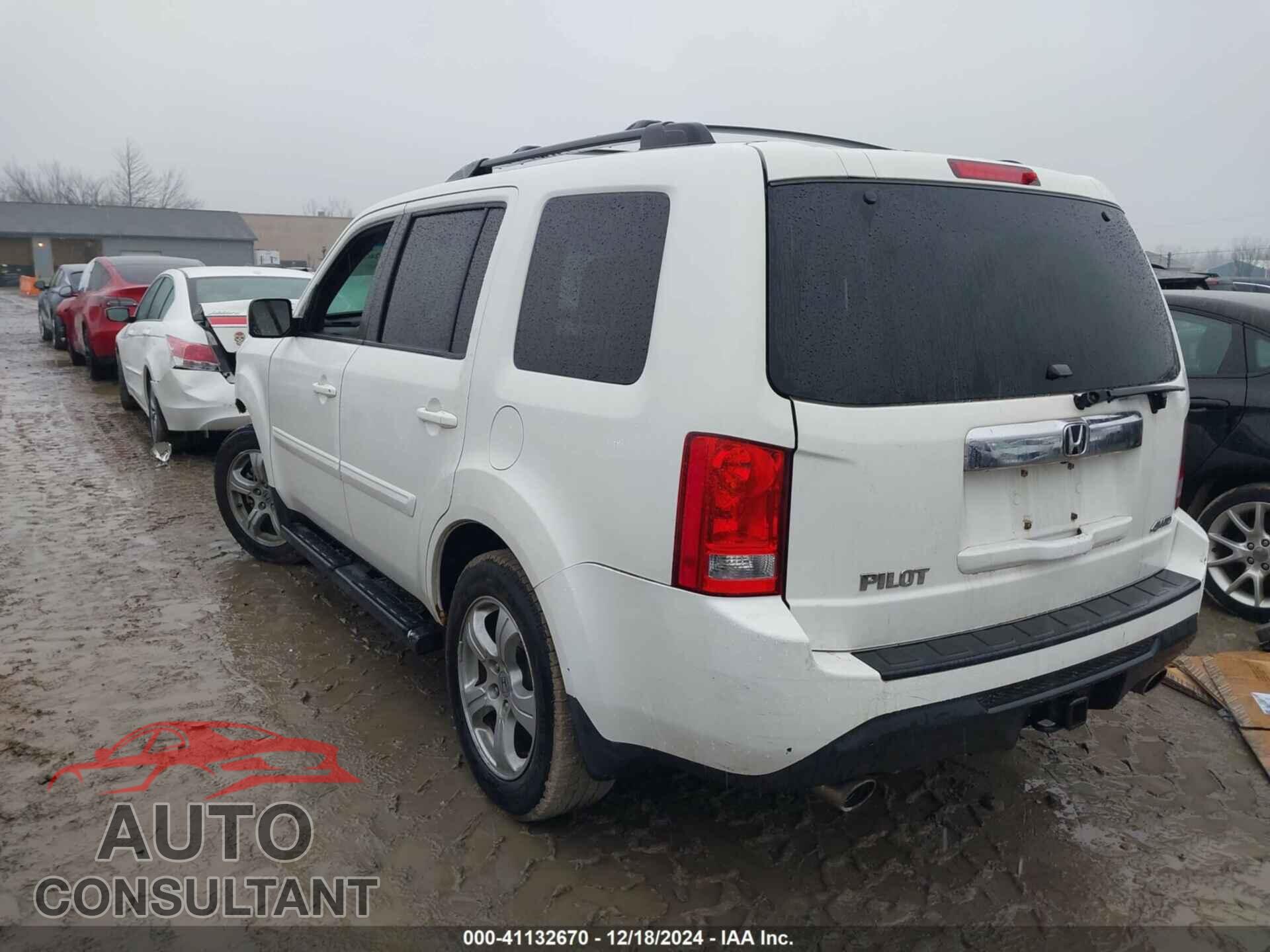 HONDA PILOT 2012 - 5FNYF4H60CB060027