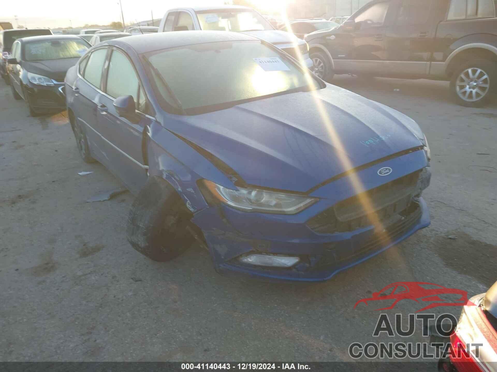 FORD FUSION 2017 - 3FA6P0G70HR406919