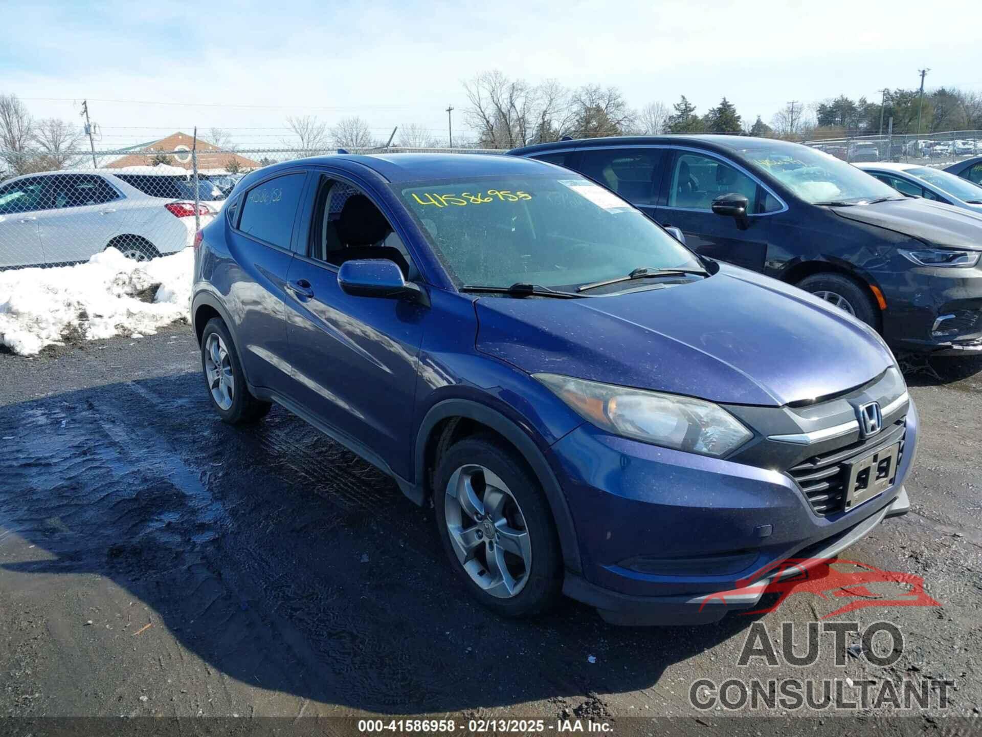 HONDA HR-V 2017 - 3CZRU5H30HM708601