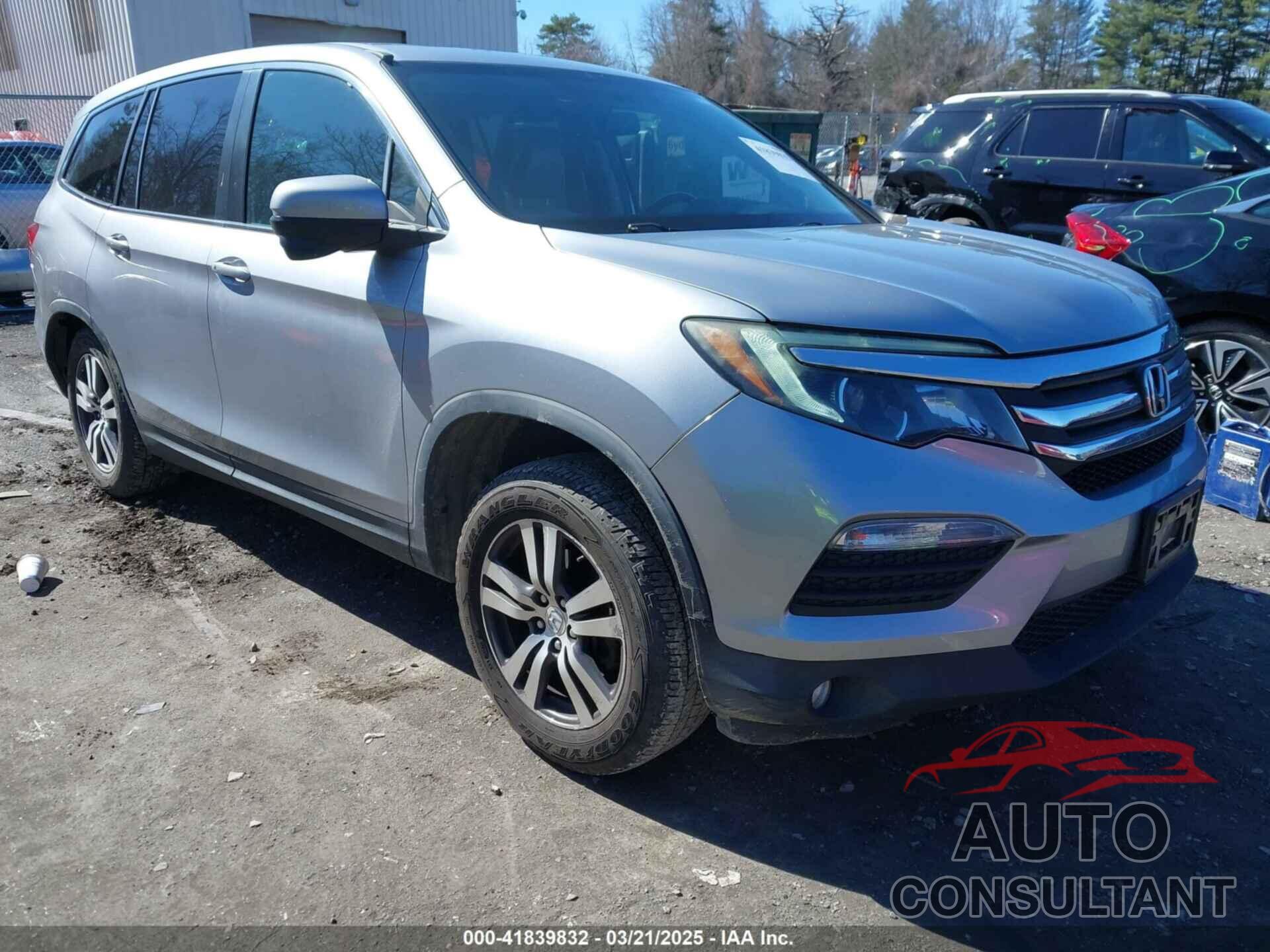 HONDA PILOT 2016 - 5FNYF6H86GB082066